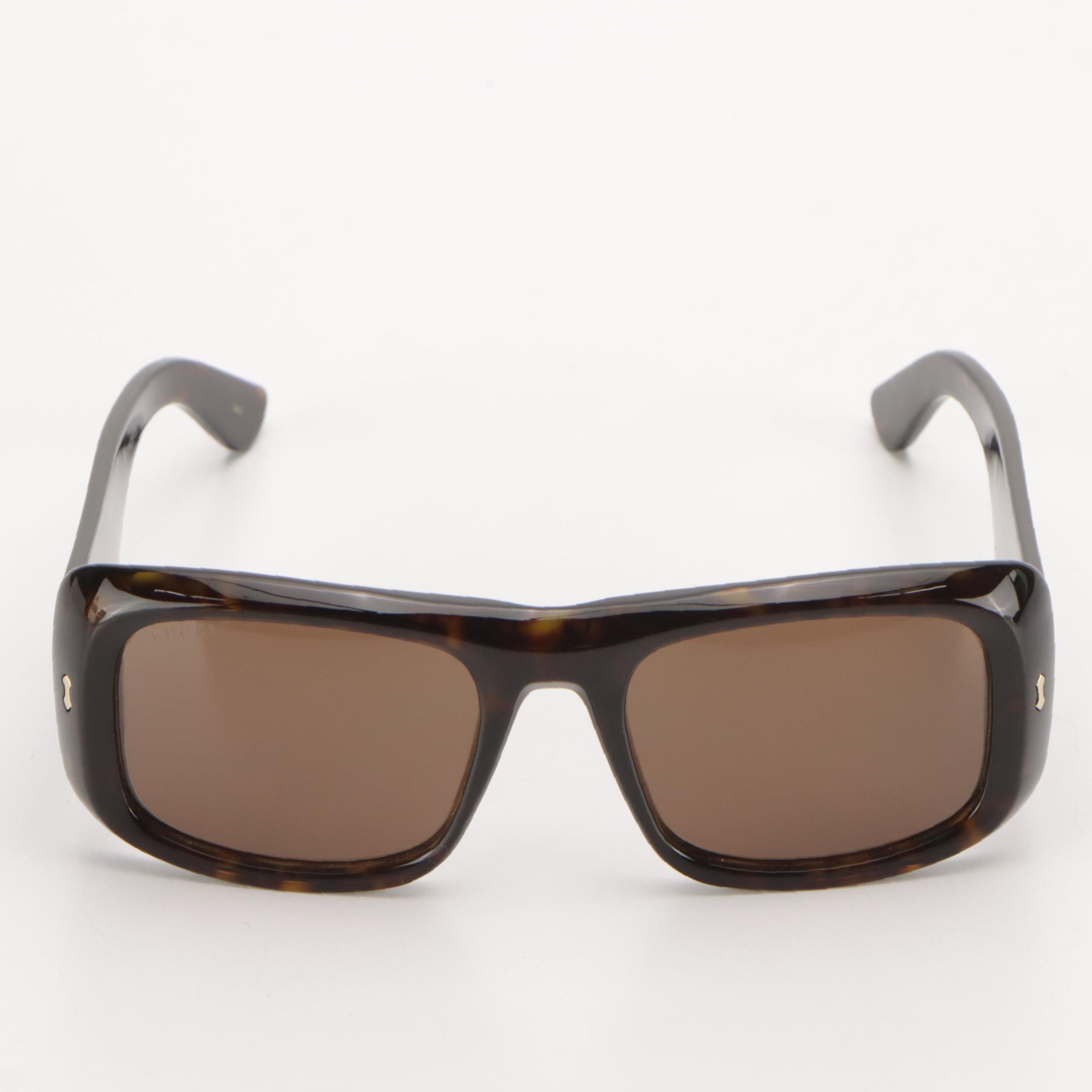 Gucci GG1080S Havana Square Sunglasses with Case