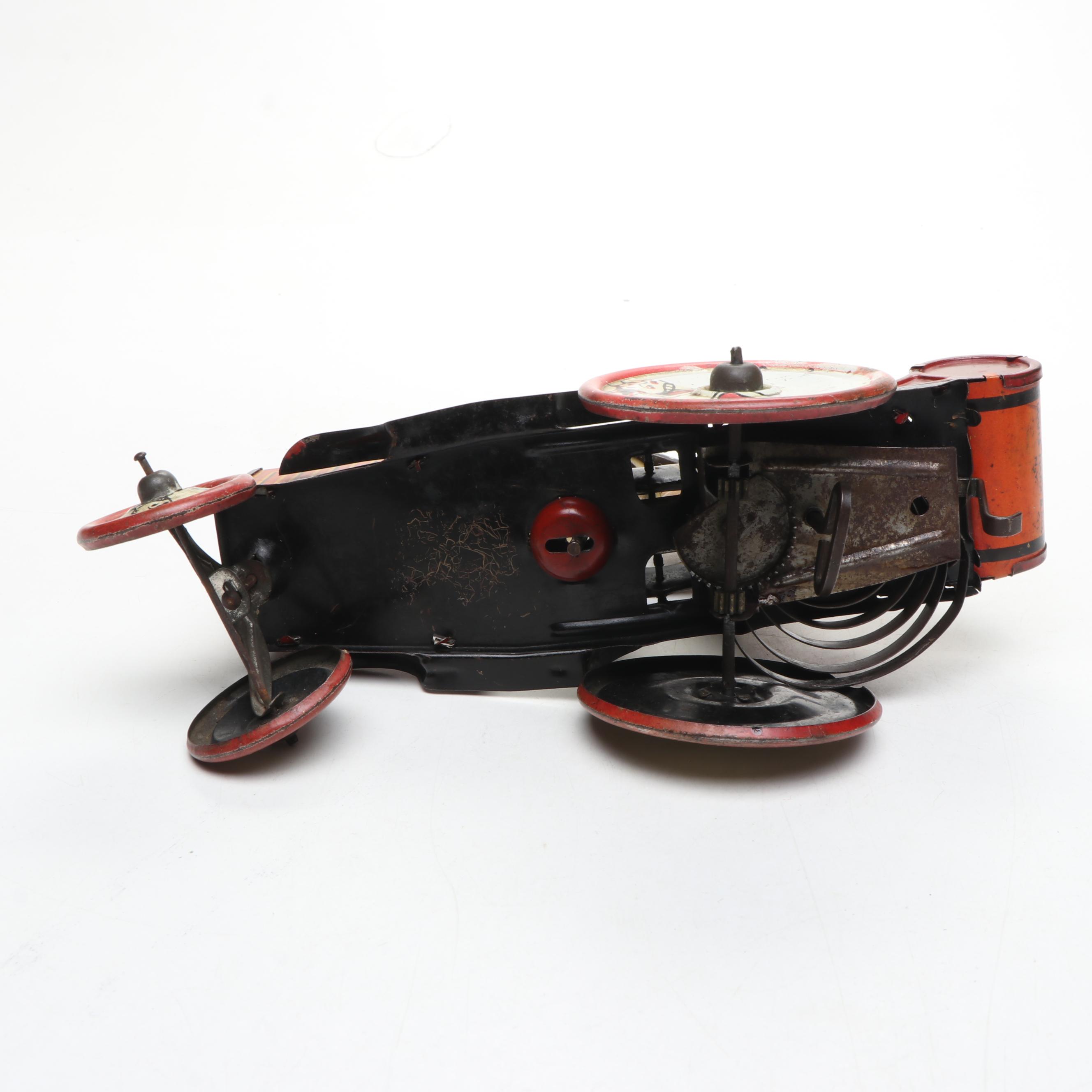 Louis Marx & Co. Wind-Up Tin Whoopee Car, Early 20th Century