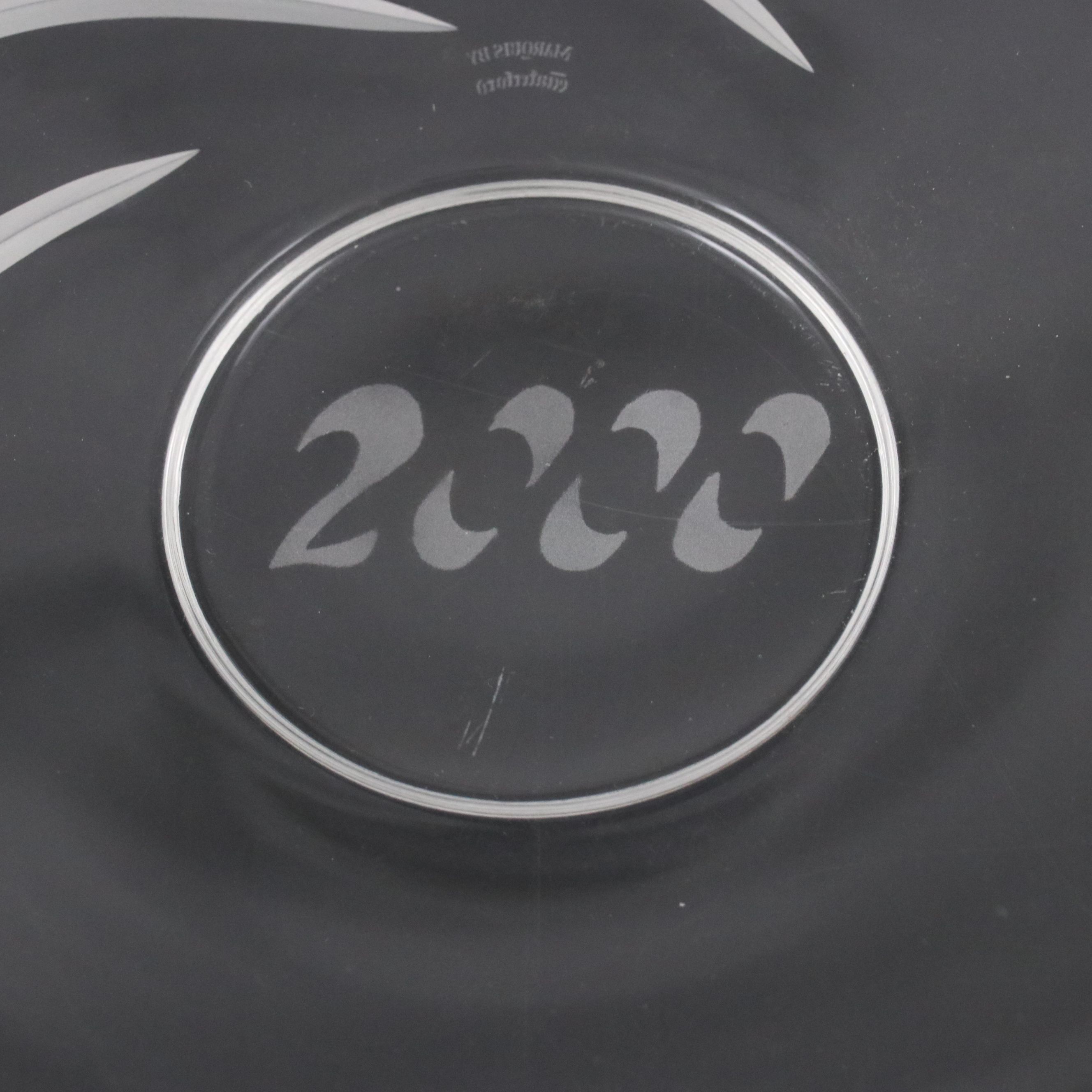 Marquis by Waterford Crystal Millennium Centerpiece Platter