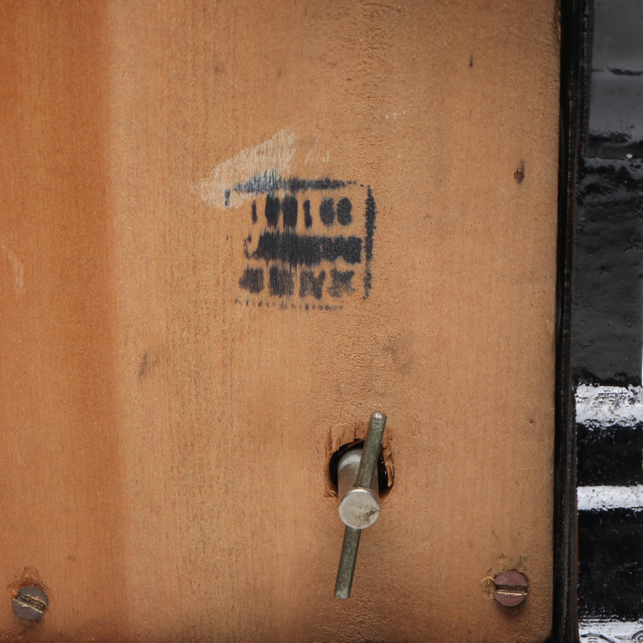 Japanese Black Lacquer Sake Barrel Music Box