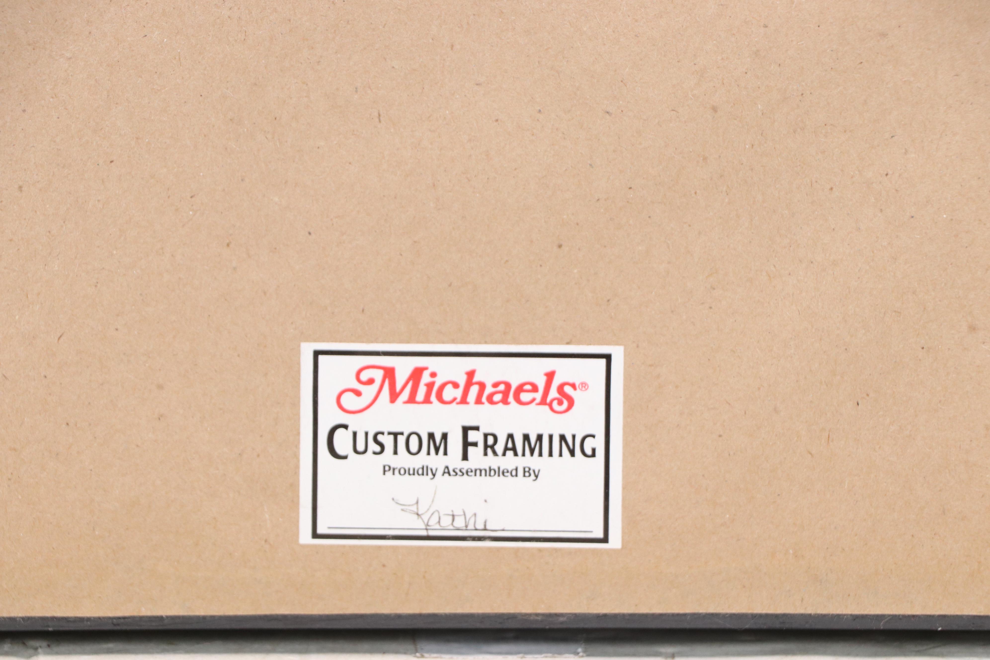 Rocky Bleier Signed "N.D. Captain '67", Notre Dame Sweatshirt in Frame