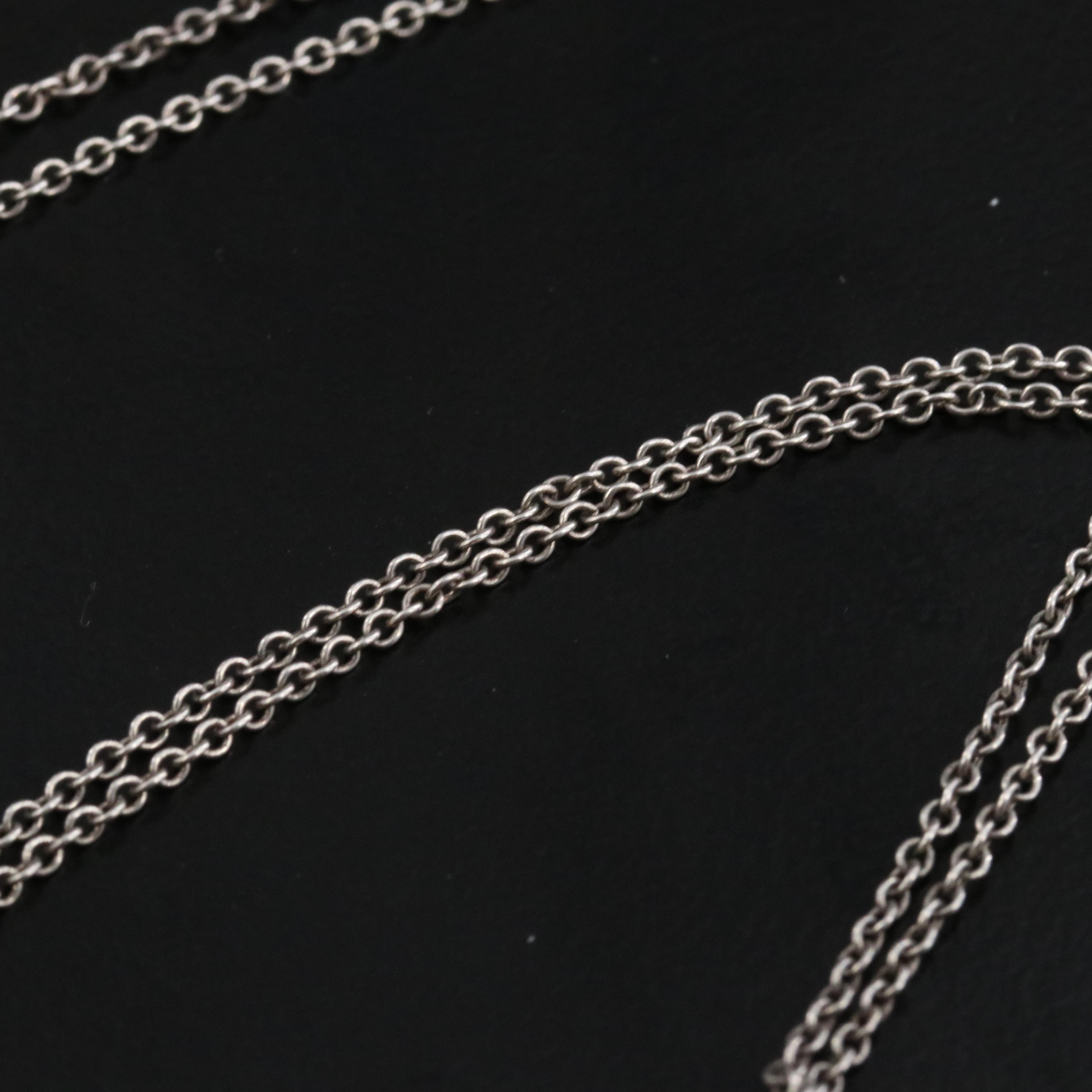 Paloma Picasso for Tiffany & Co. Loving Heart Sterling Swirl Medallion Necklace