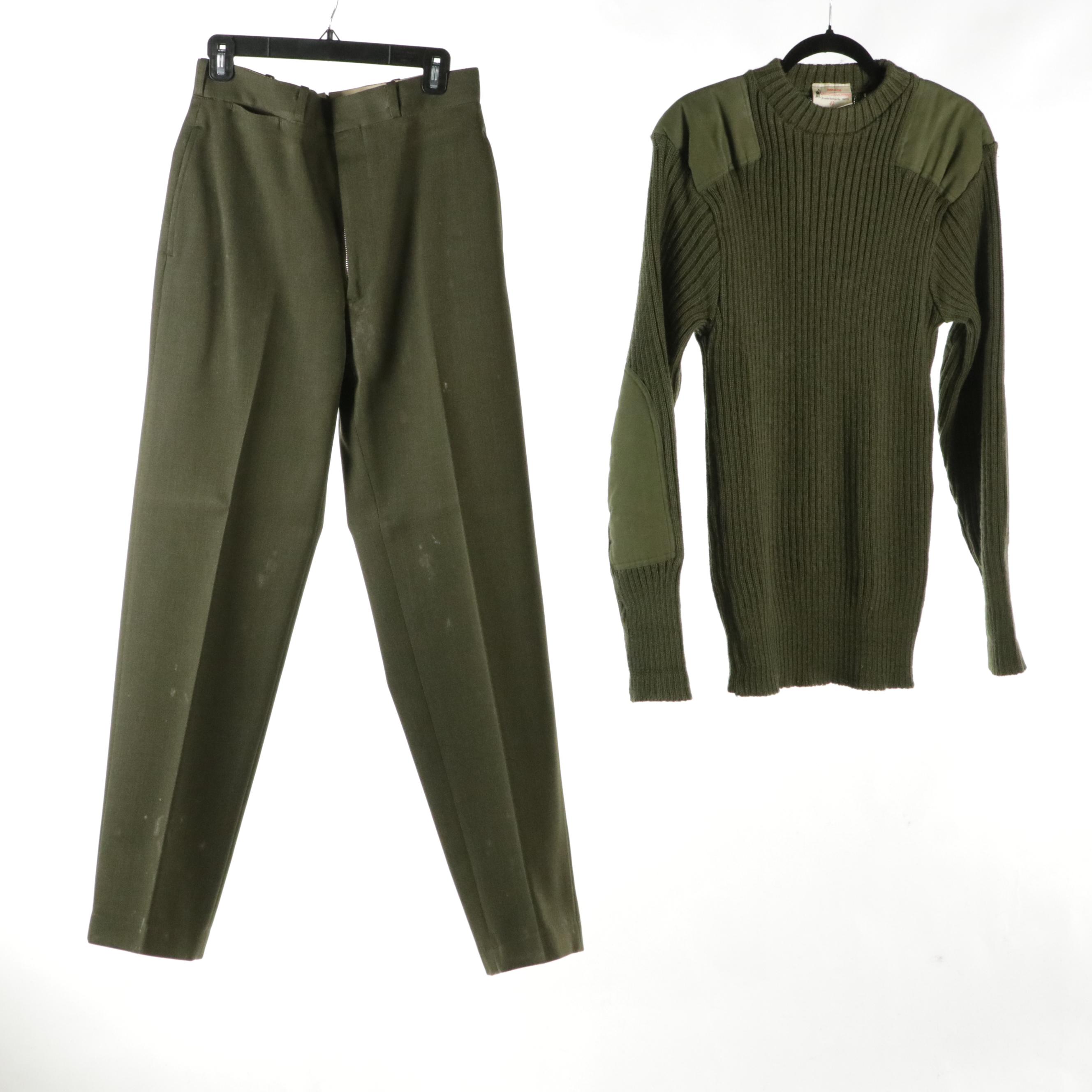 Vietnam Era USMC Blue Dress, Service, and Combat Utility/ERDL Uniforms