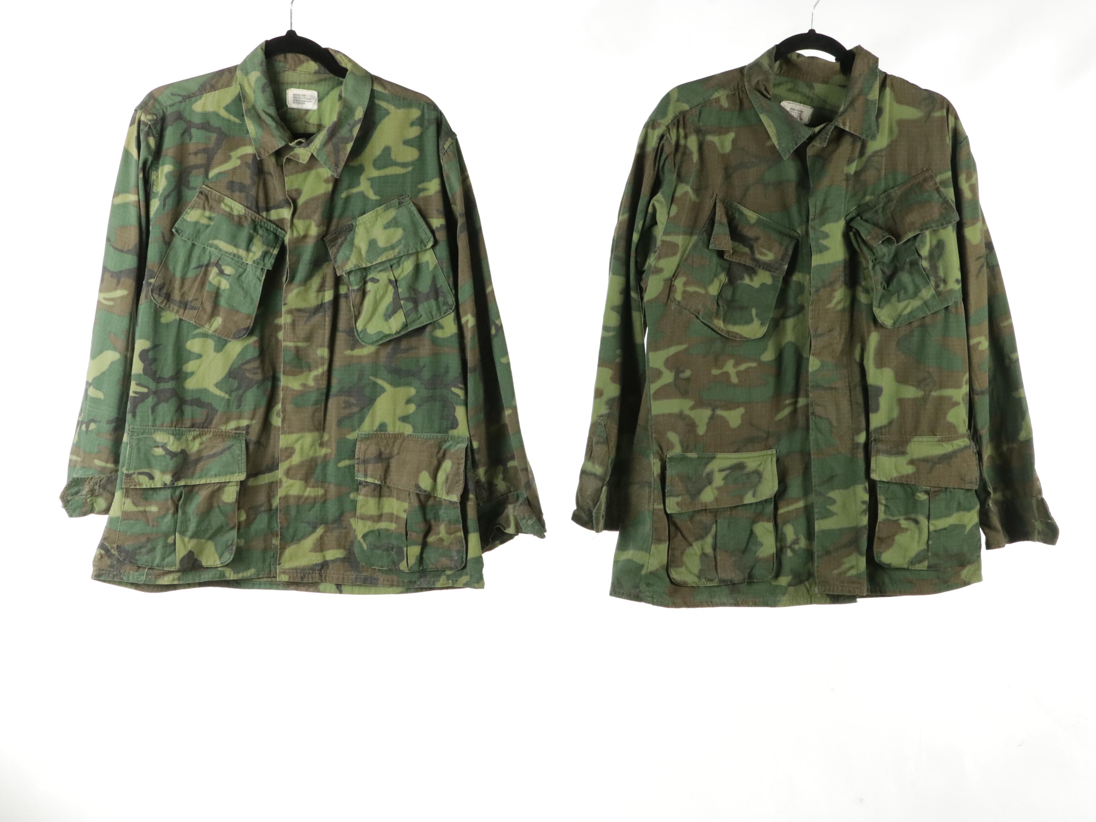 Vietnam Era USMC Blue Dress, Service, and Combat Utility/ERDL Uniforms