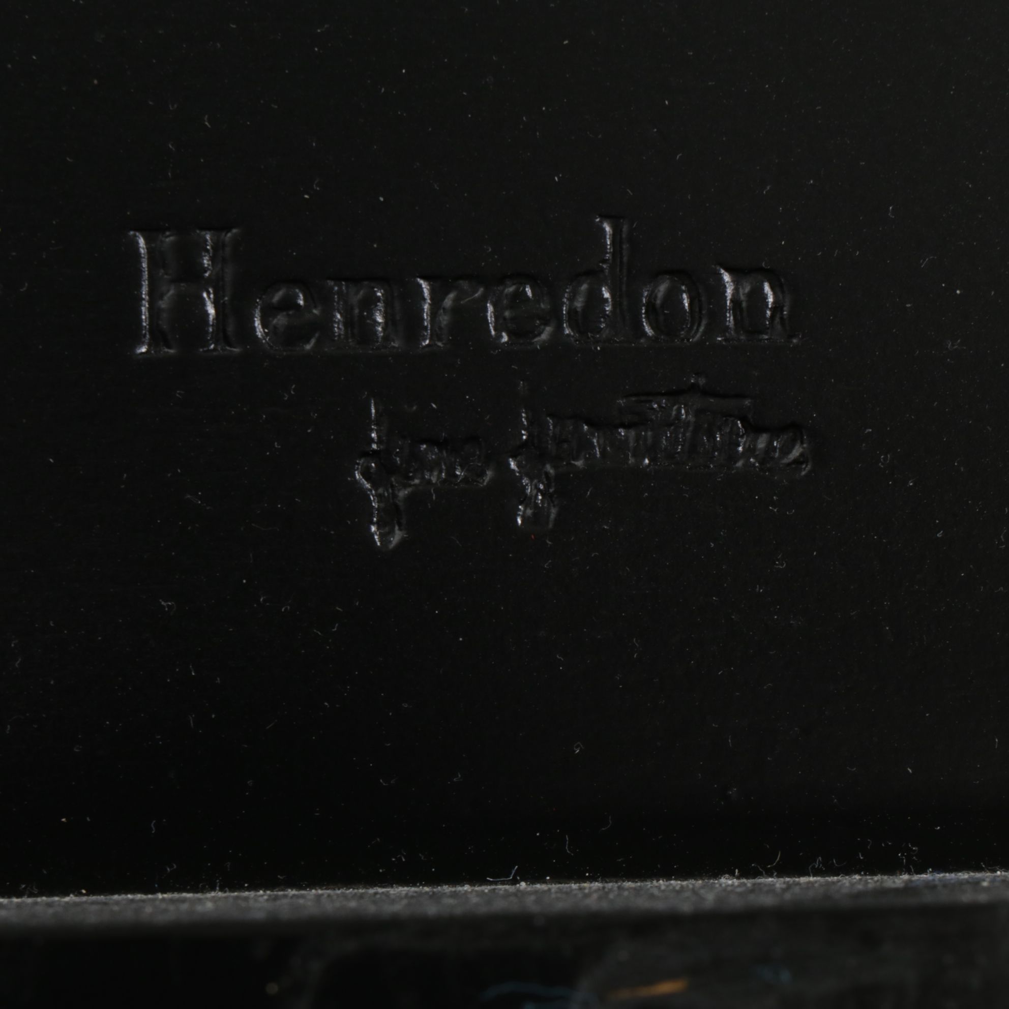 Henredon Black-Finished Faux Bamboo and Woven Cane King Size Headboard