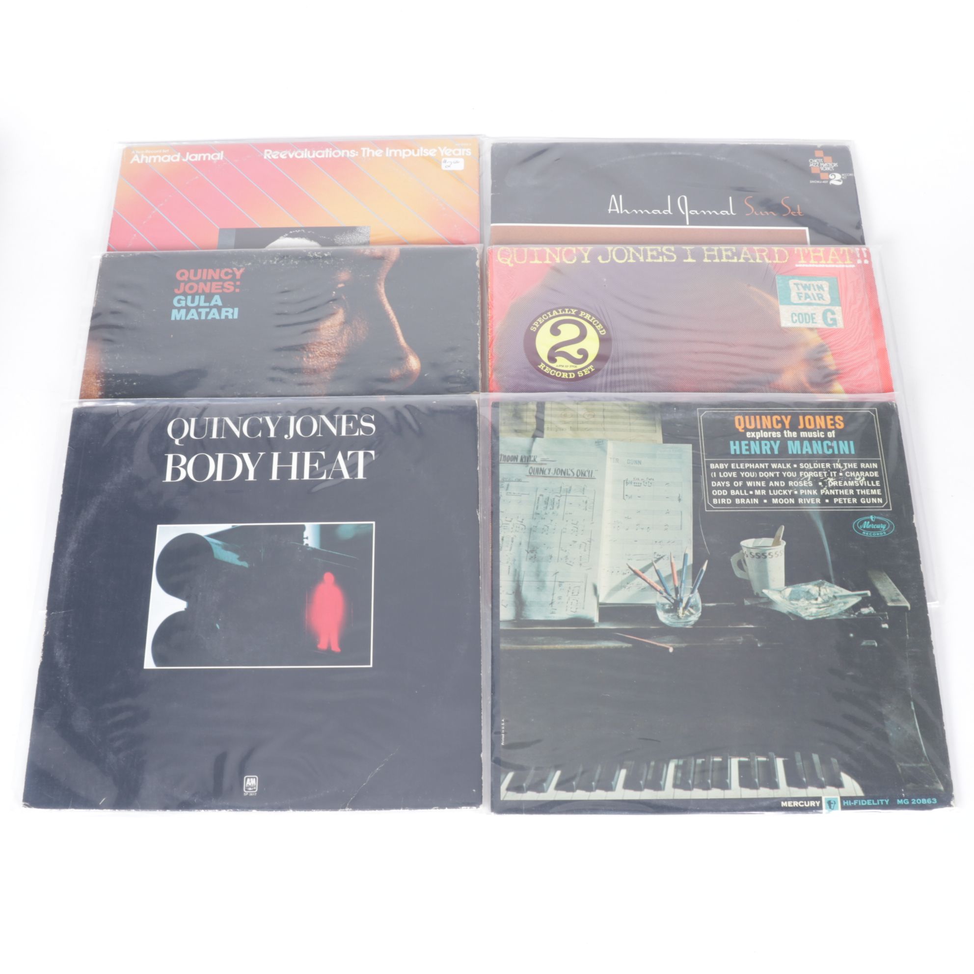 Ahmad Jamal, Quincy Jones, and Other Jazz Records