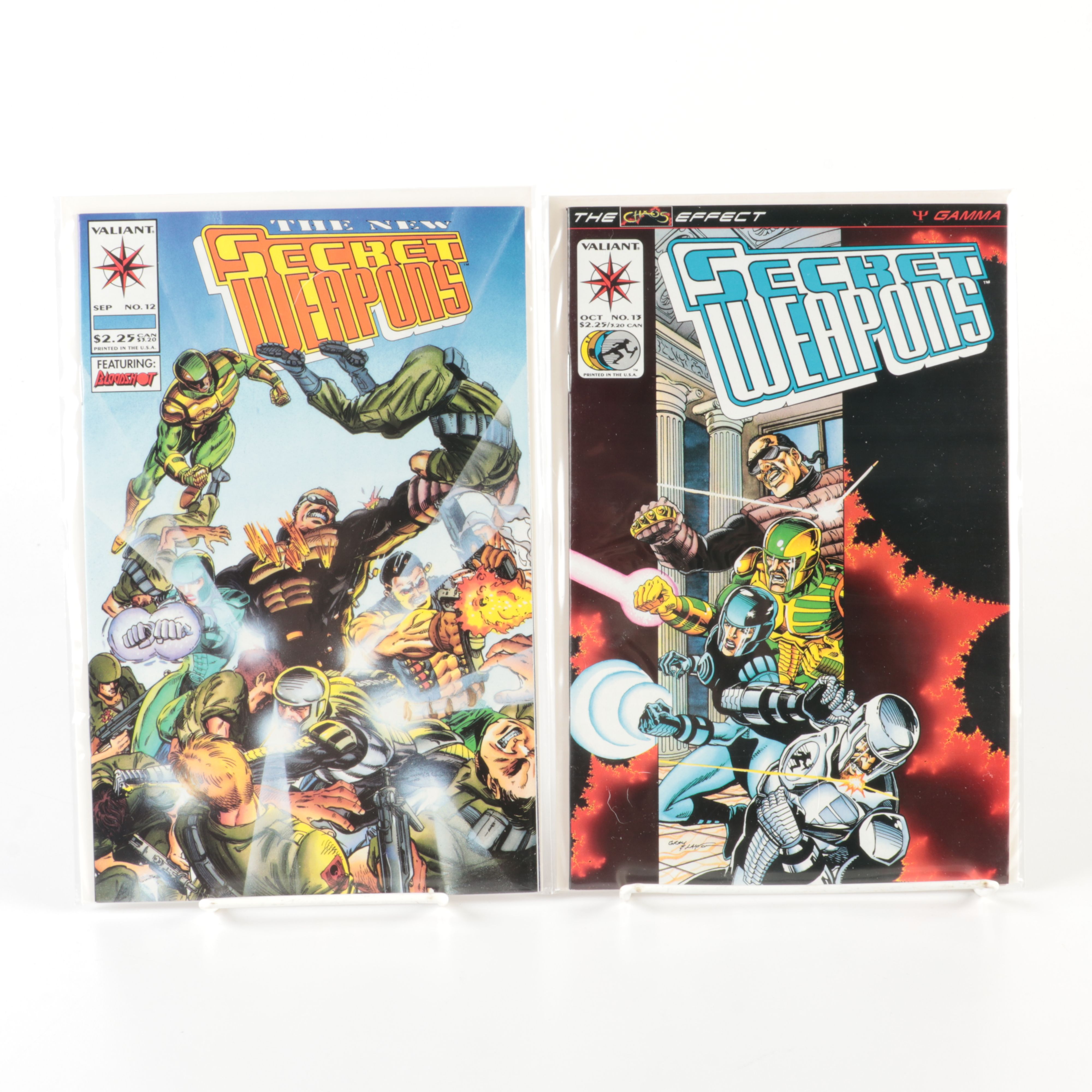 Collection of Fifty Valiant Super Hero's Comic Books