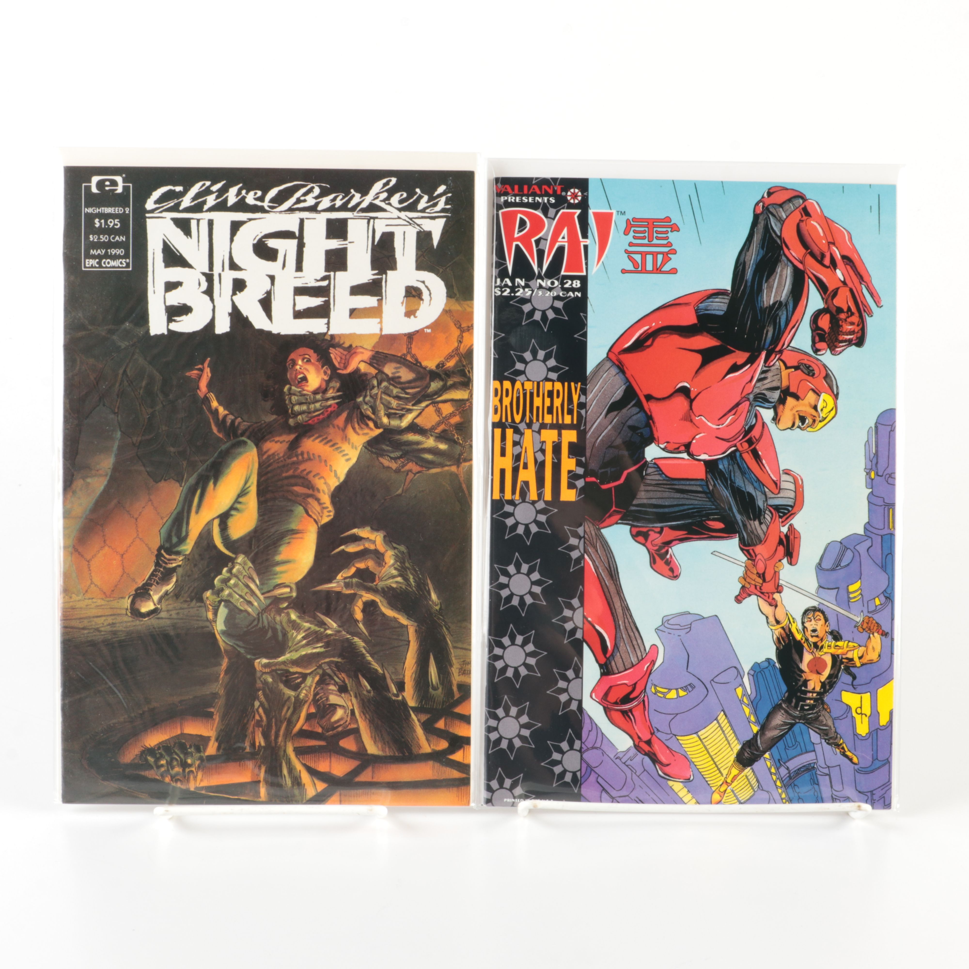 Collection of Fifty Valiant Super Hero's Comic Books