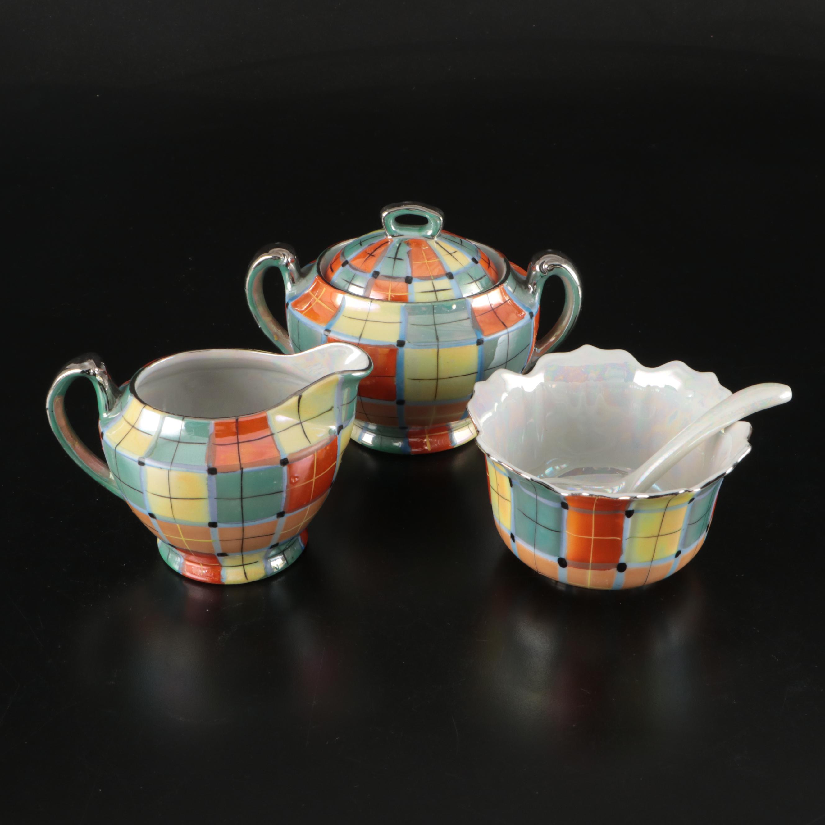 Mikasa "Just Flowers" and Chikusa "Gold Castle" Porcelain Teaware