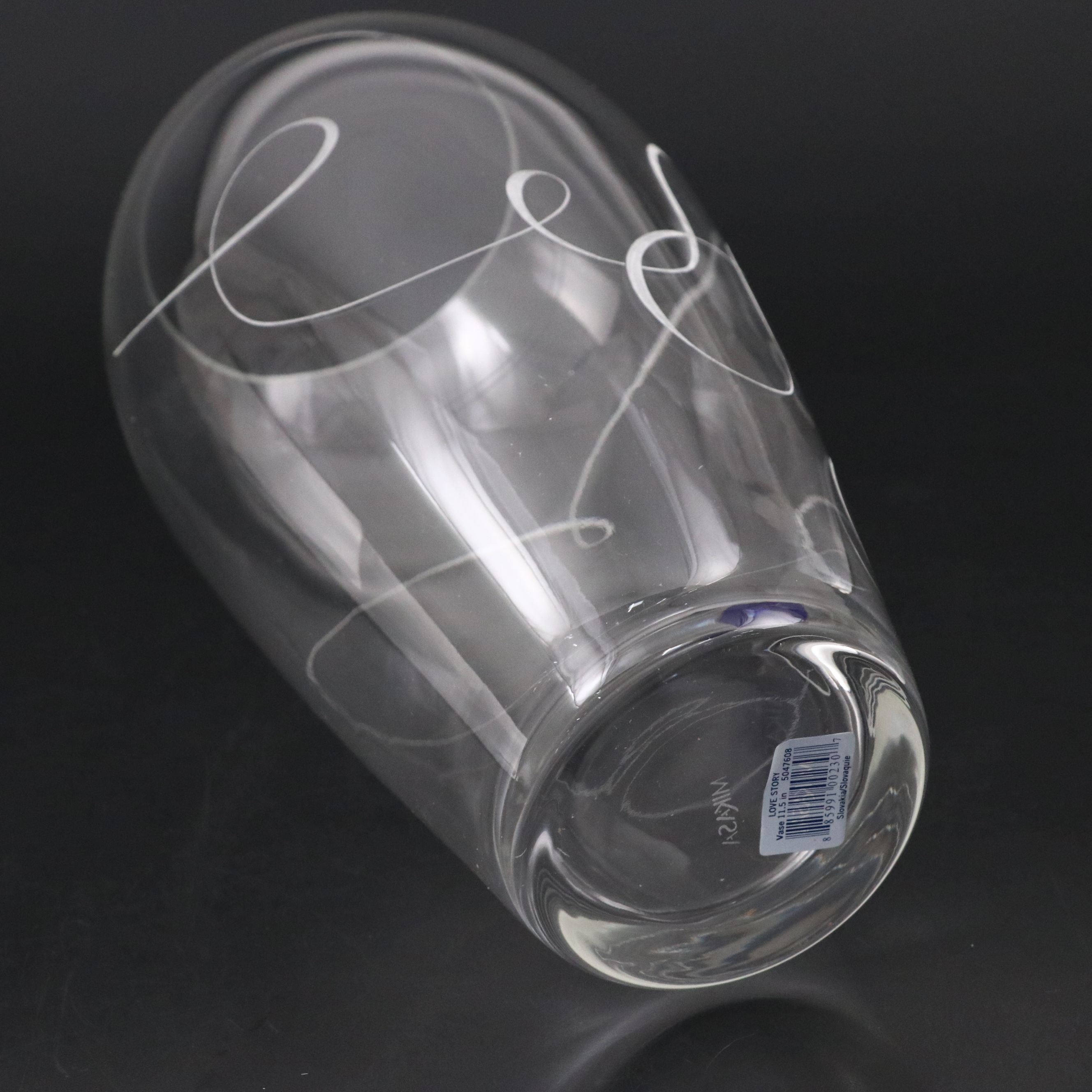 Mikasa "Love Story" Crystal Vase