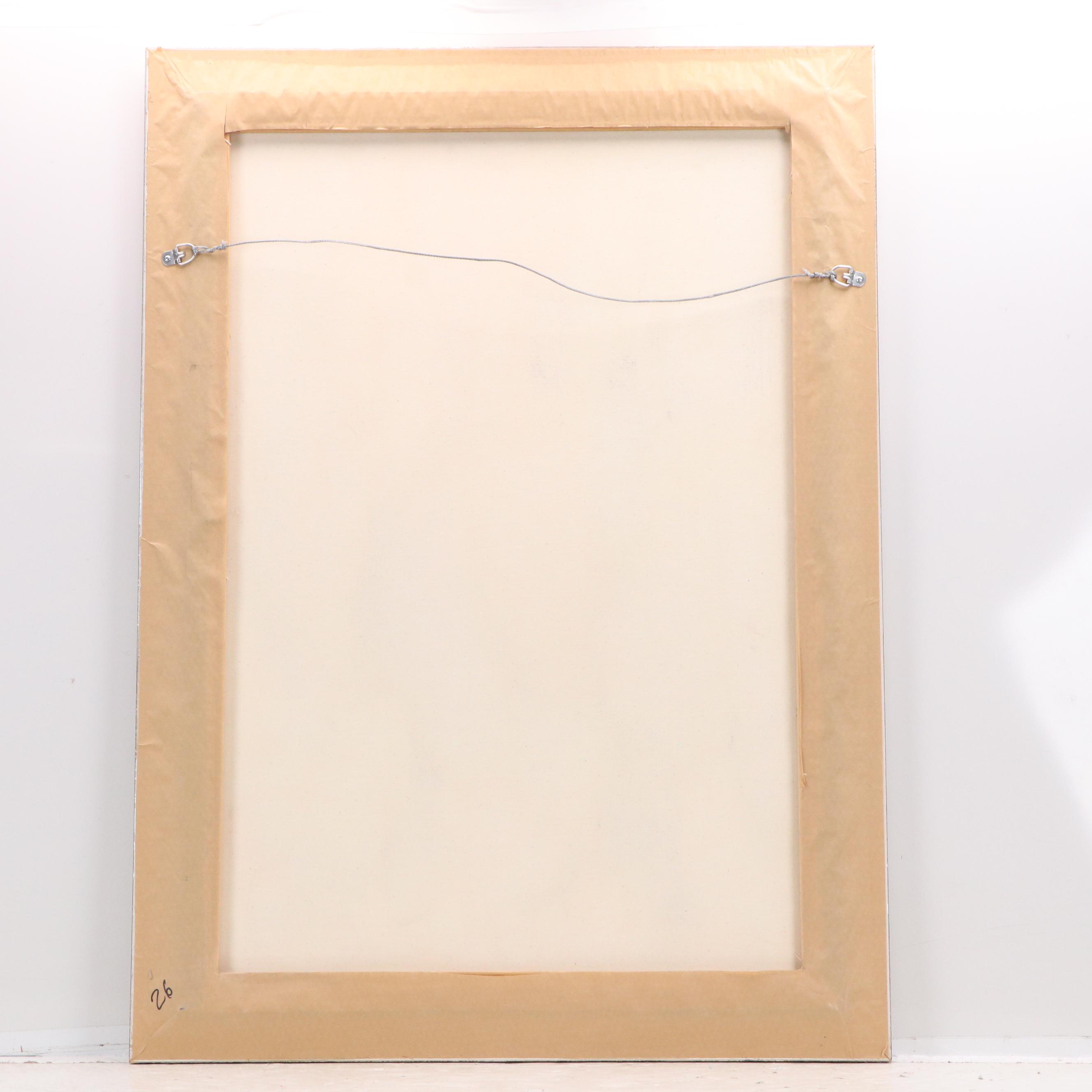 Kevin Stanislawski Stylized Acrylic Painting of Viking Opera Singer