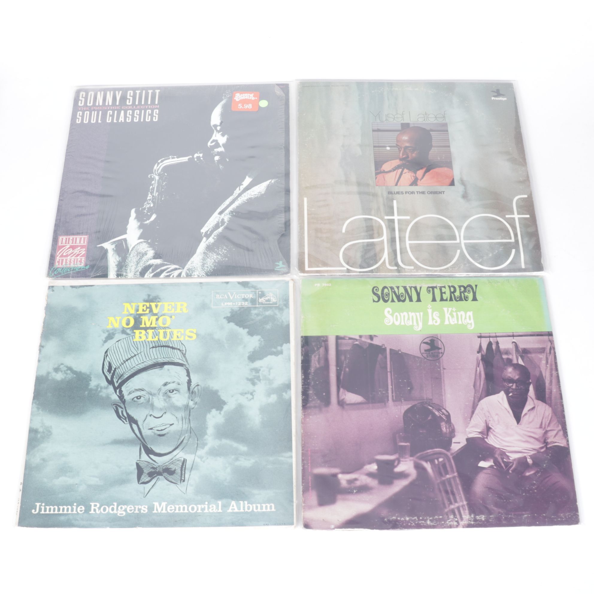 John Lee Hooker, John Mayall, Lightnin' Hopkins and Other Blues and Jazz Records