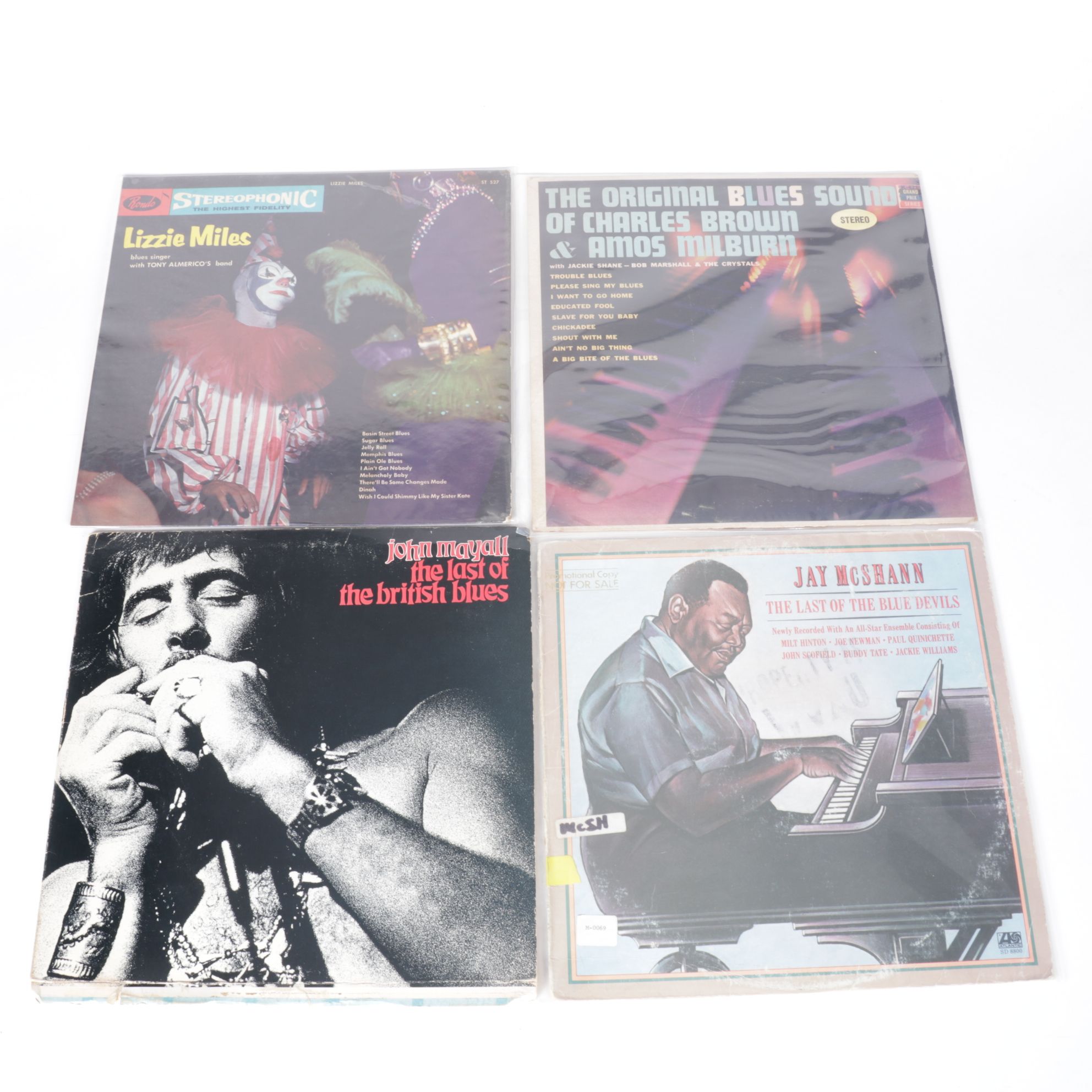 John Lee Hooker, John Mayall, Lightnin' Hopkins and Other Blues and Jazz Records