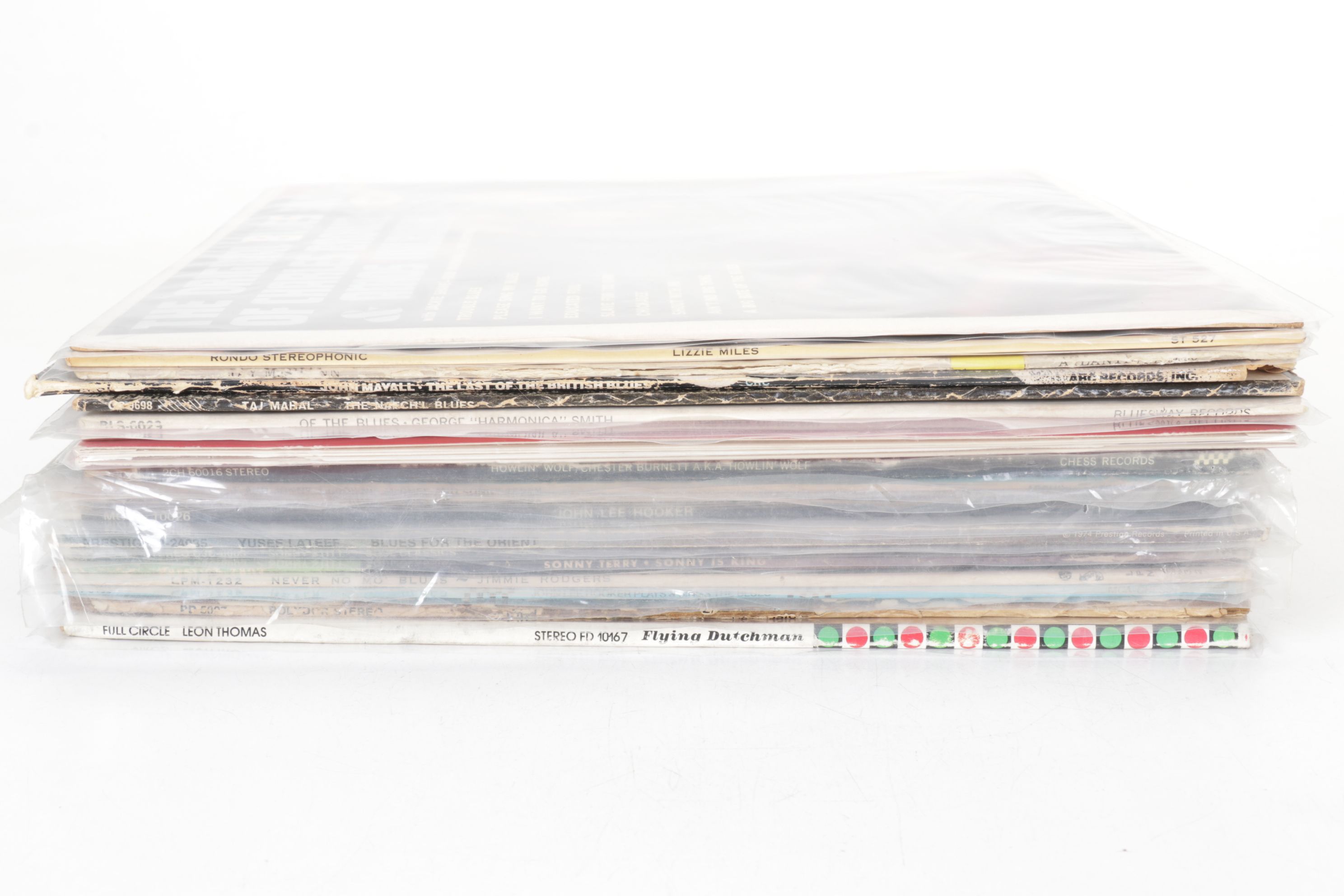 John Lee Hooker, John Mayall, Lightnin' Hopkins and Other Blues and Jazz Records