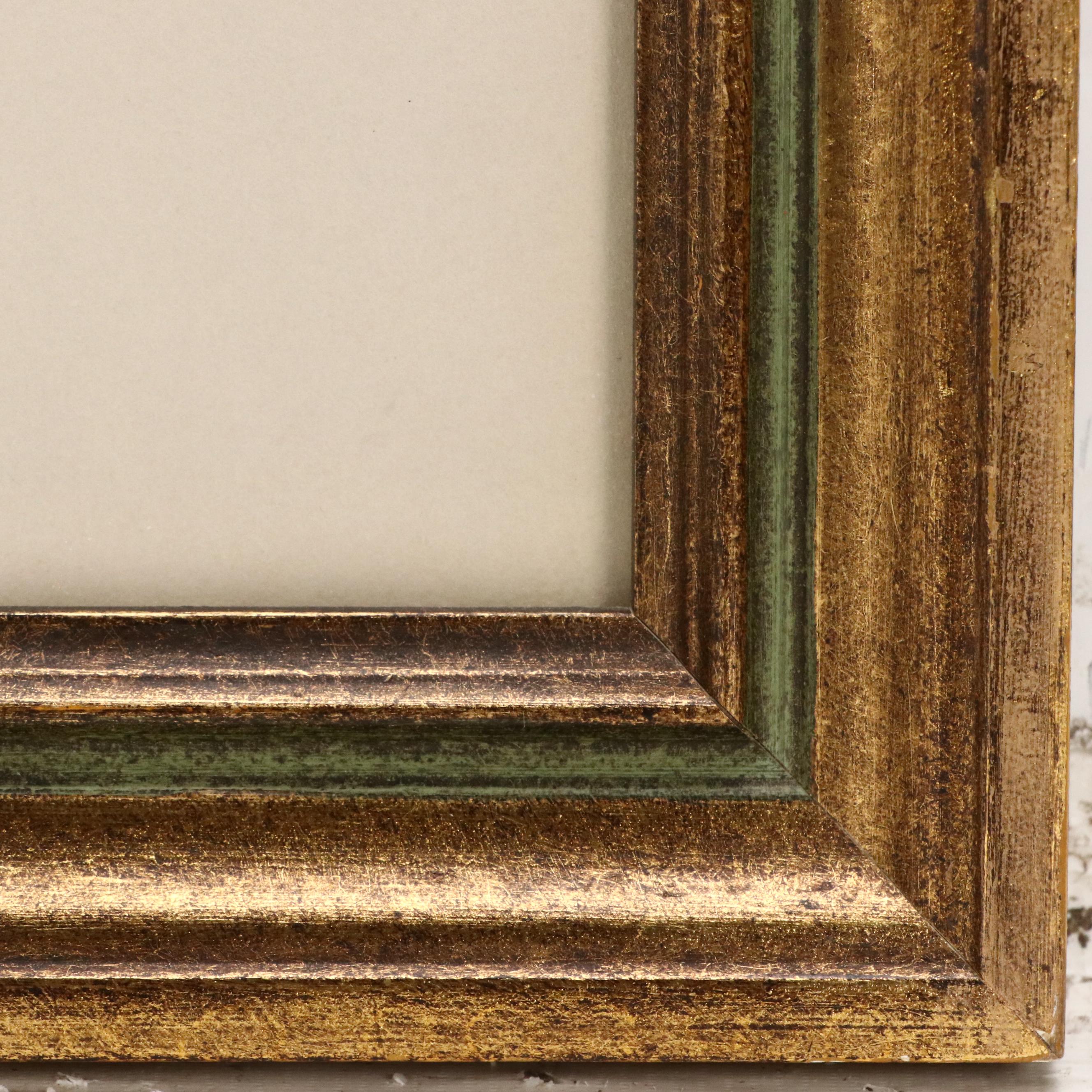 Anthony Loschiavo Watercolor Painting of Landscape with Church, 1991