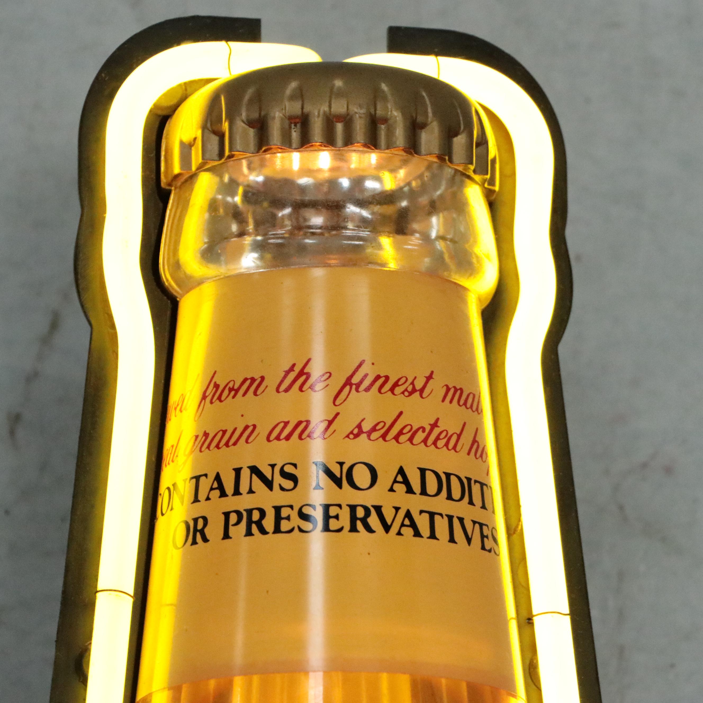 Miller Beer Neon Light-Up Advertising Sign