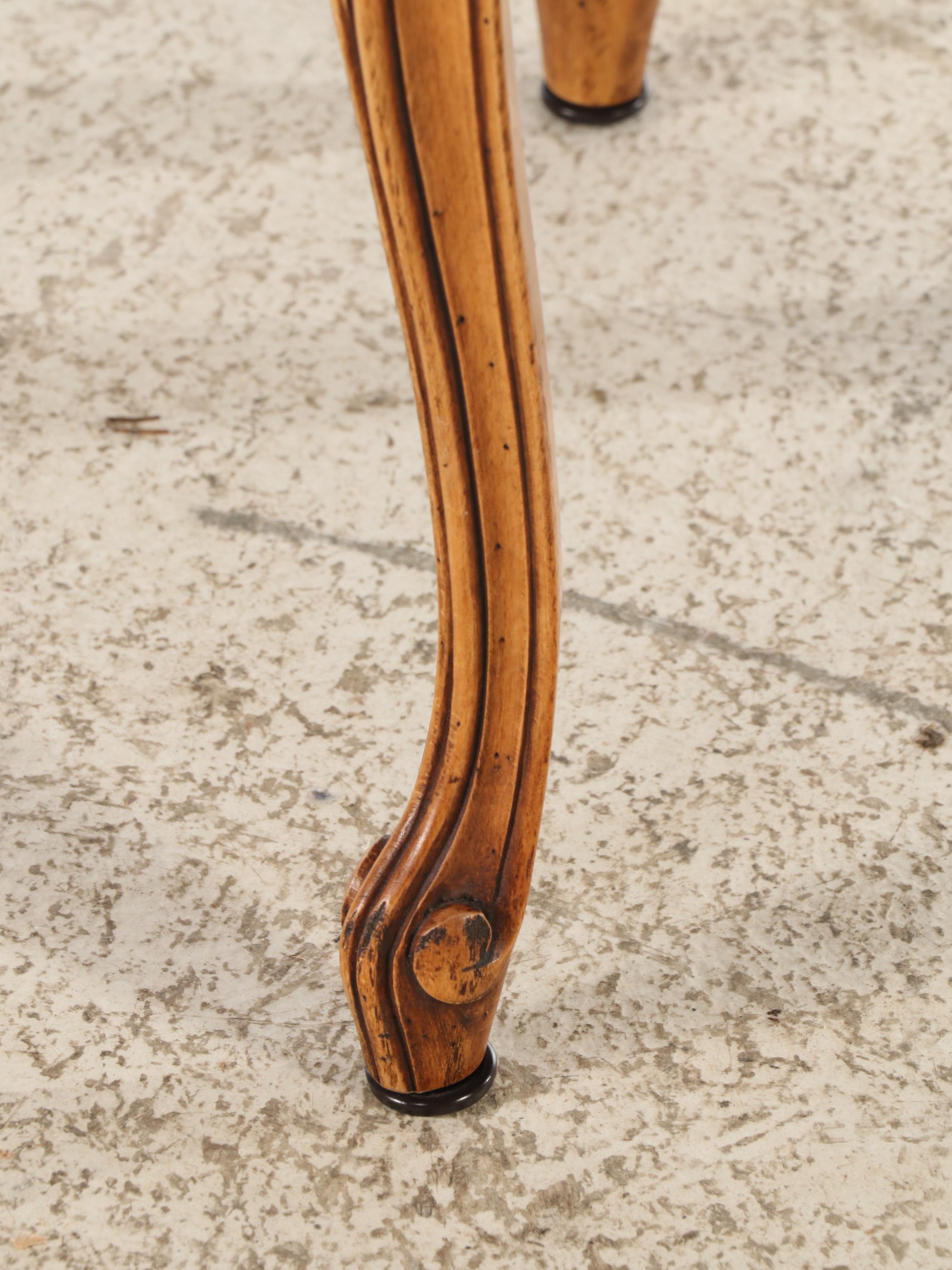 Louis XV Style Upholstered Fauteuil