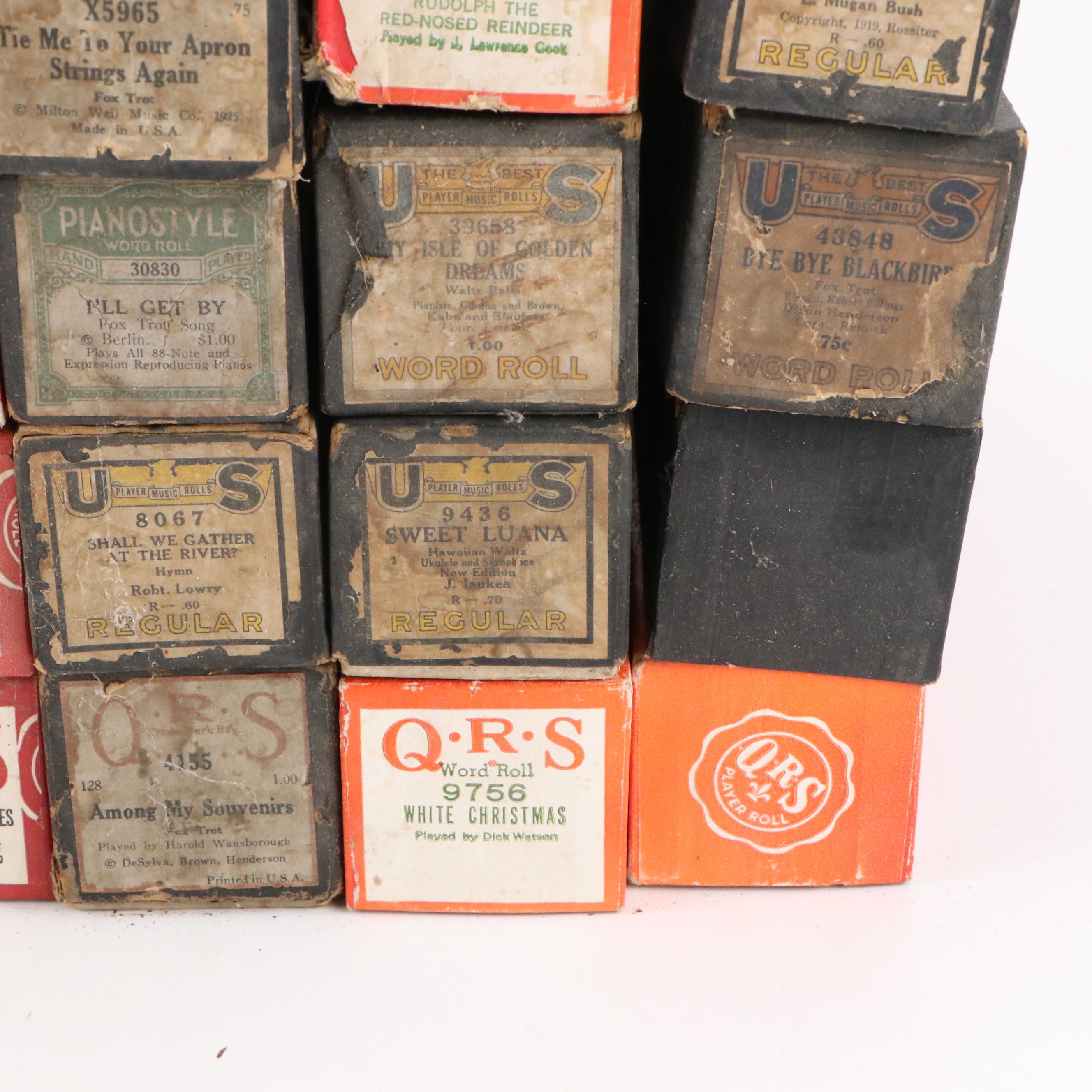 QRS, Melodee, and US Player Music Piano Rolls