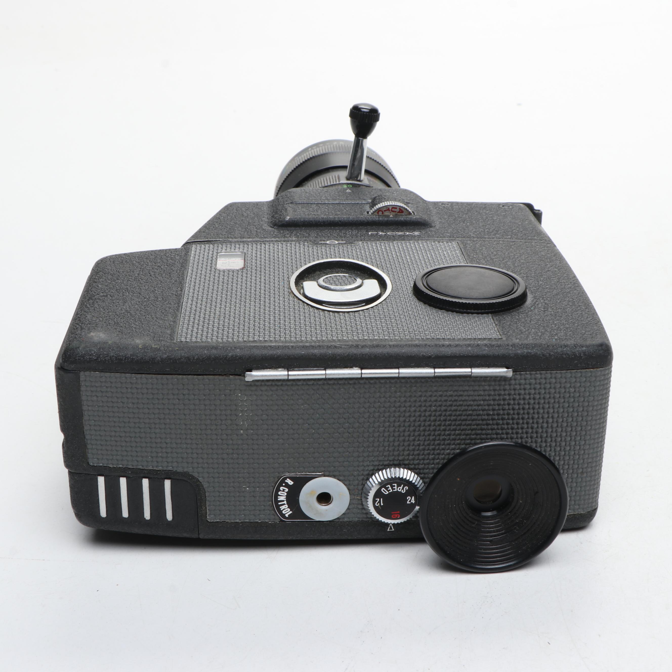 Nikon EL, Yashica-U Matic, and Kodak Retina IIIc Cameras with Lenses