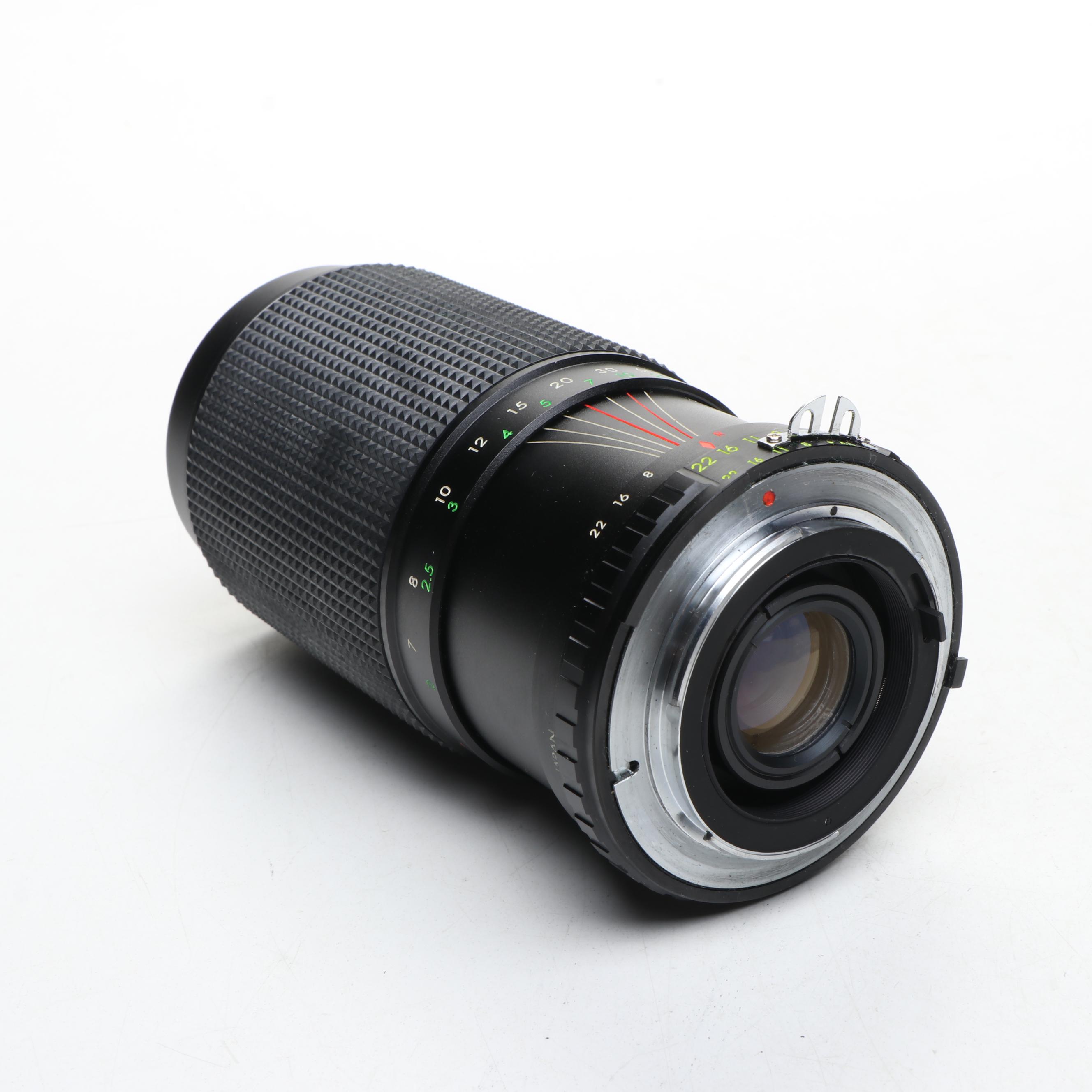 Nikon EL, Yashica-U Matic, and Kodak Retina IIIc Cameras with Lenses