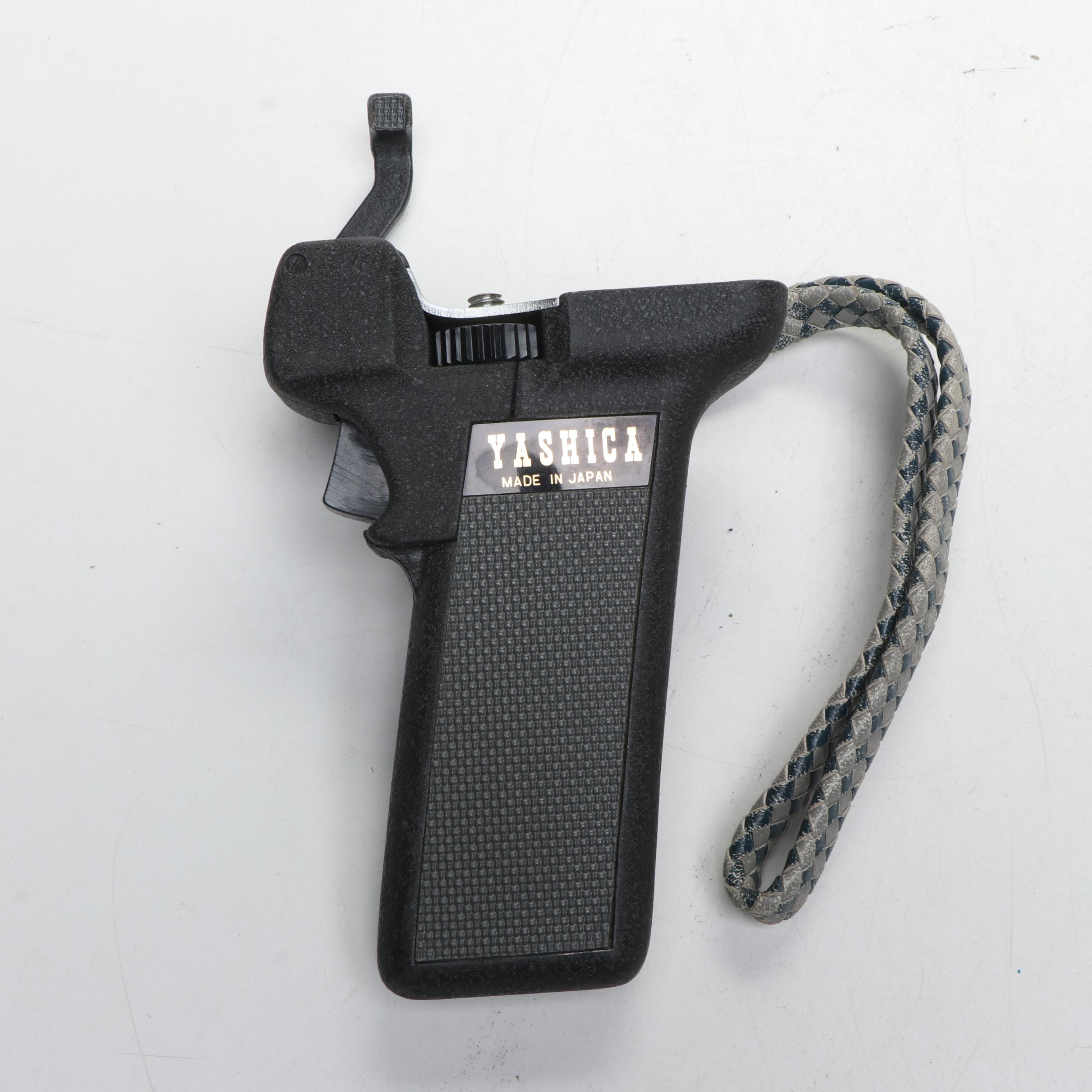 Nikon EL, Yashica-U Matic, and Kodak Retina IIIc Cameras with Lenses