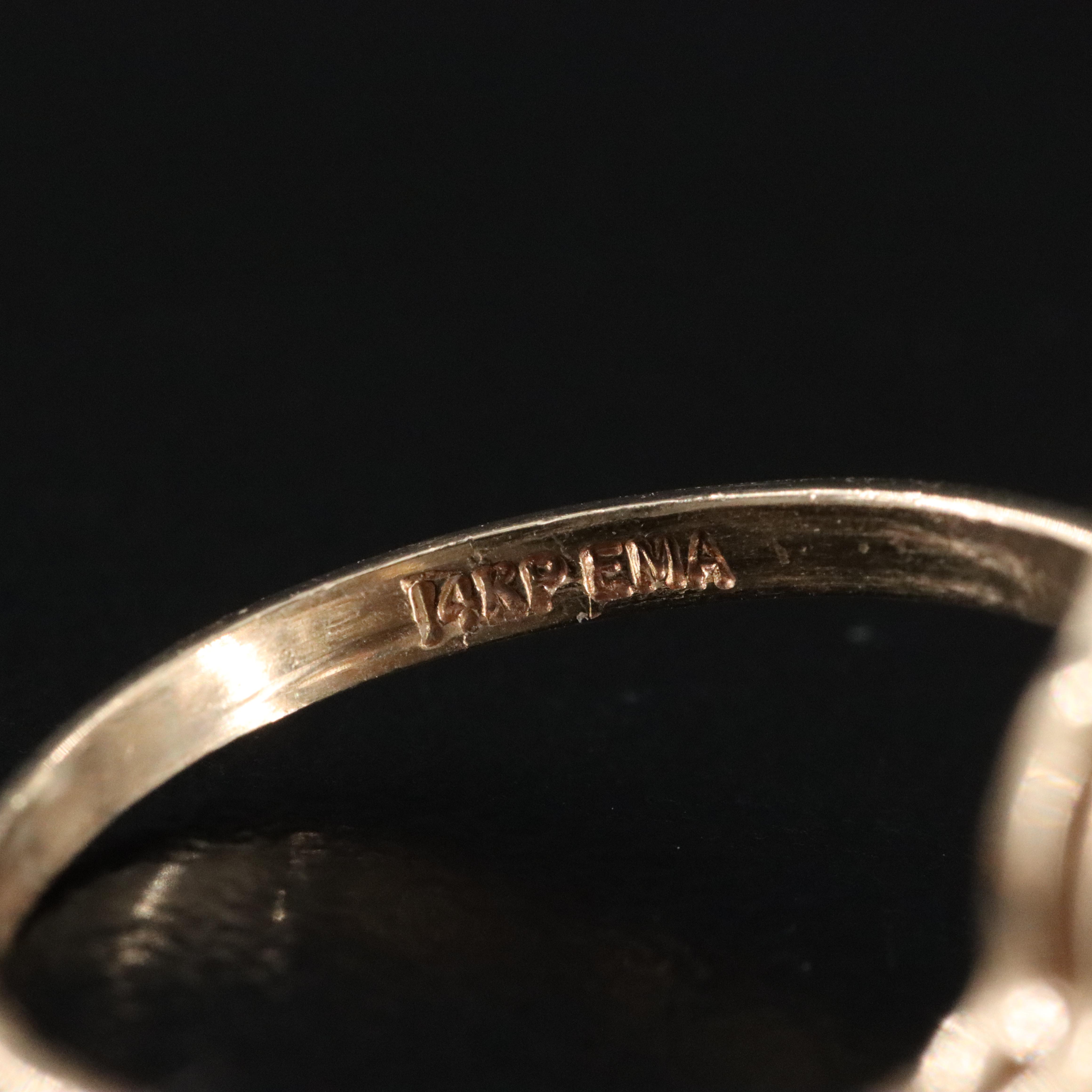 14K Sapphire and Diamond Ring