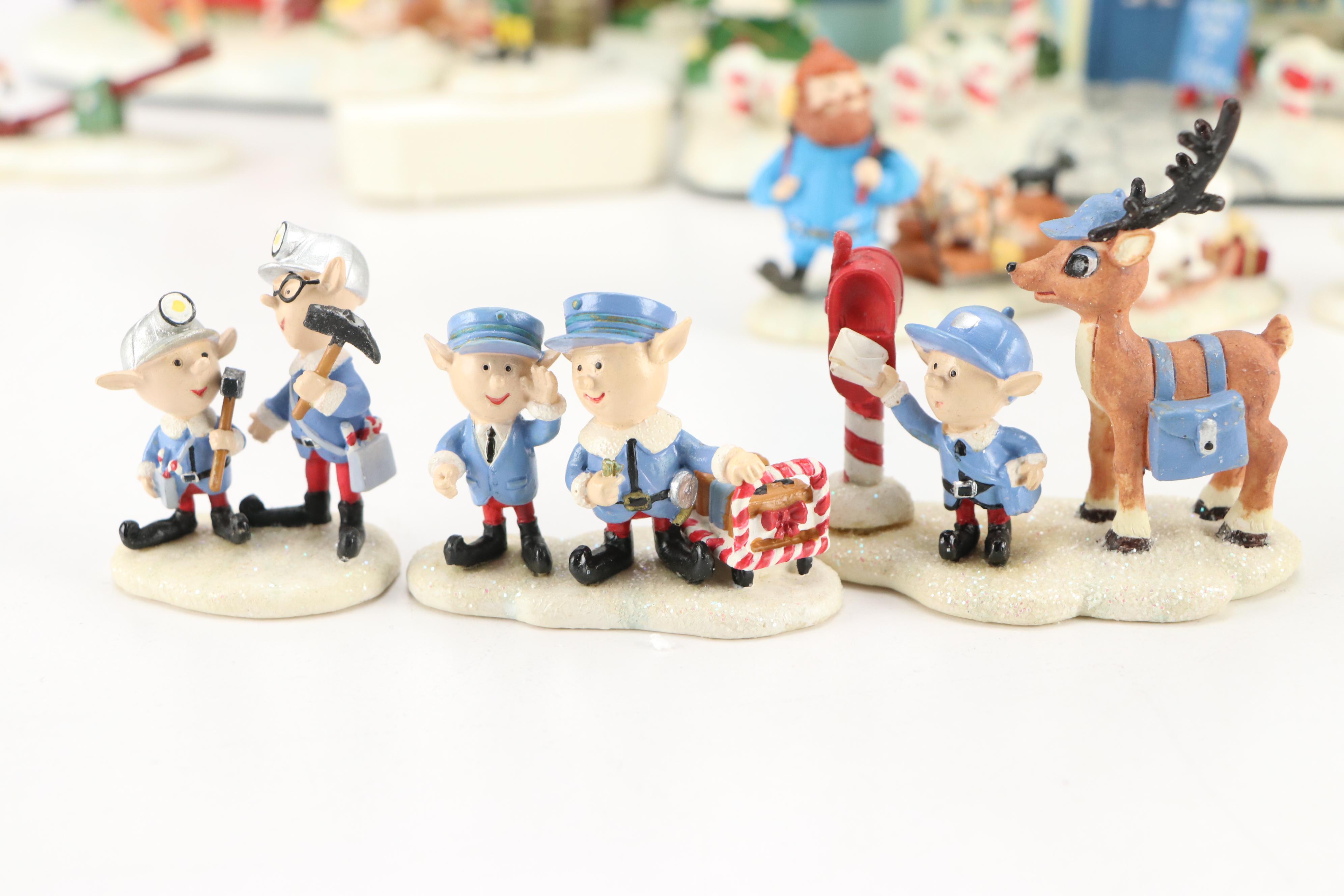 Hawthorne Village "Rudolph's Christmas Town Village" Houses and Accessories