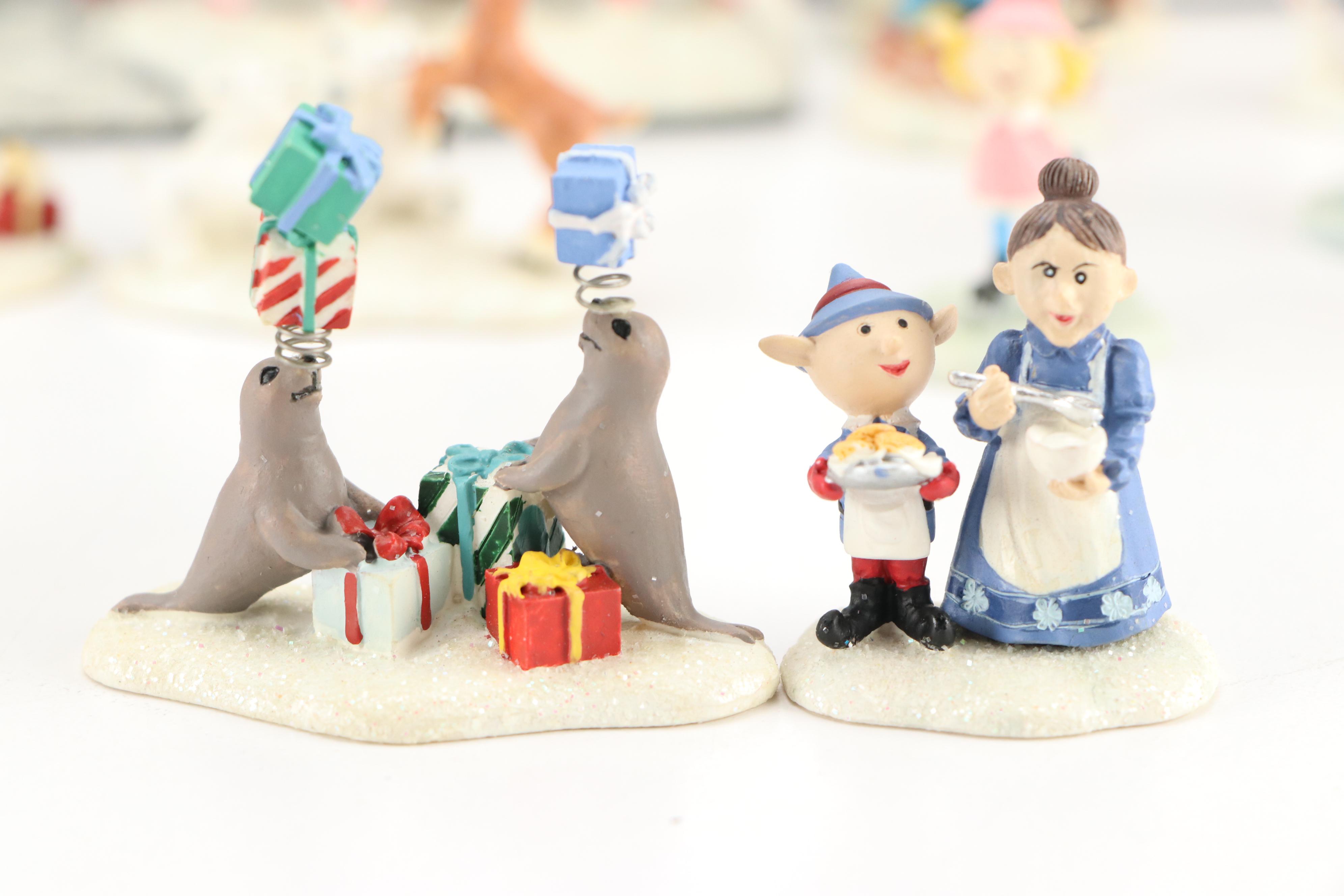 Hawthorne Village "Rudolph's Christmas Town Village" Houses and Accessories