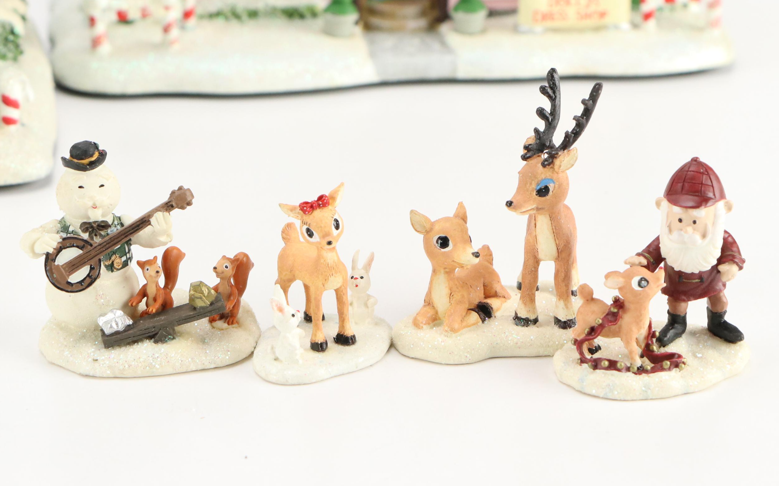 Hawthorne Village "Rudolph's Christmas Town Village" Houses and Accessories