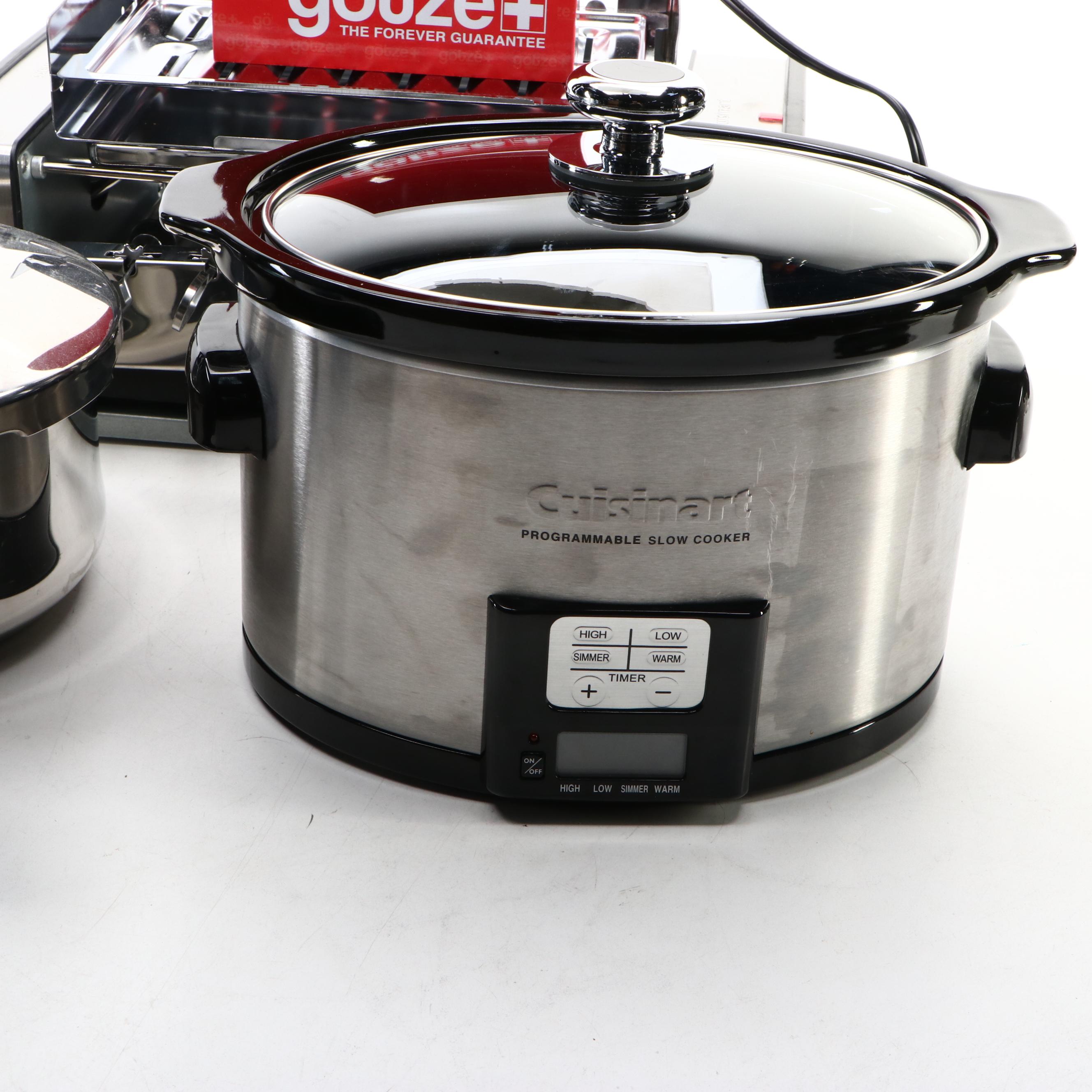 Cuisinart Slow Cooker with Other Small Kitchen Appliances and Gotze Peelers