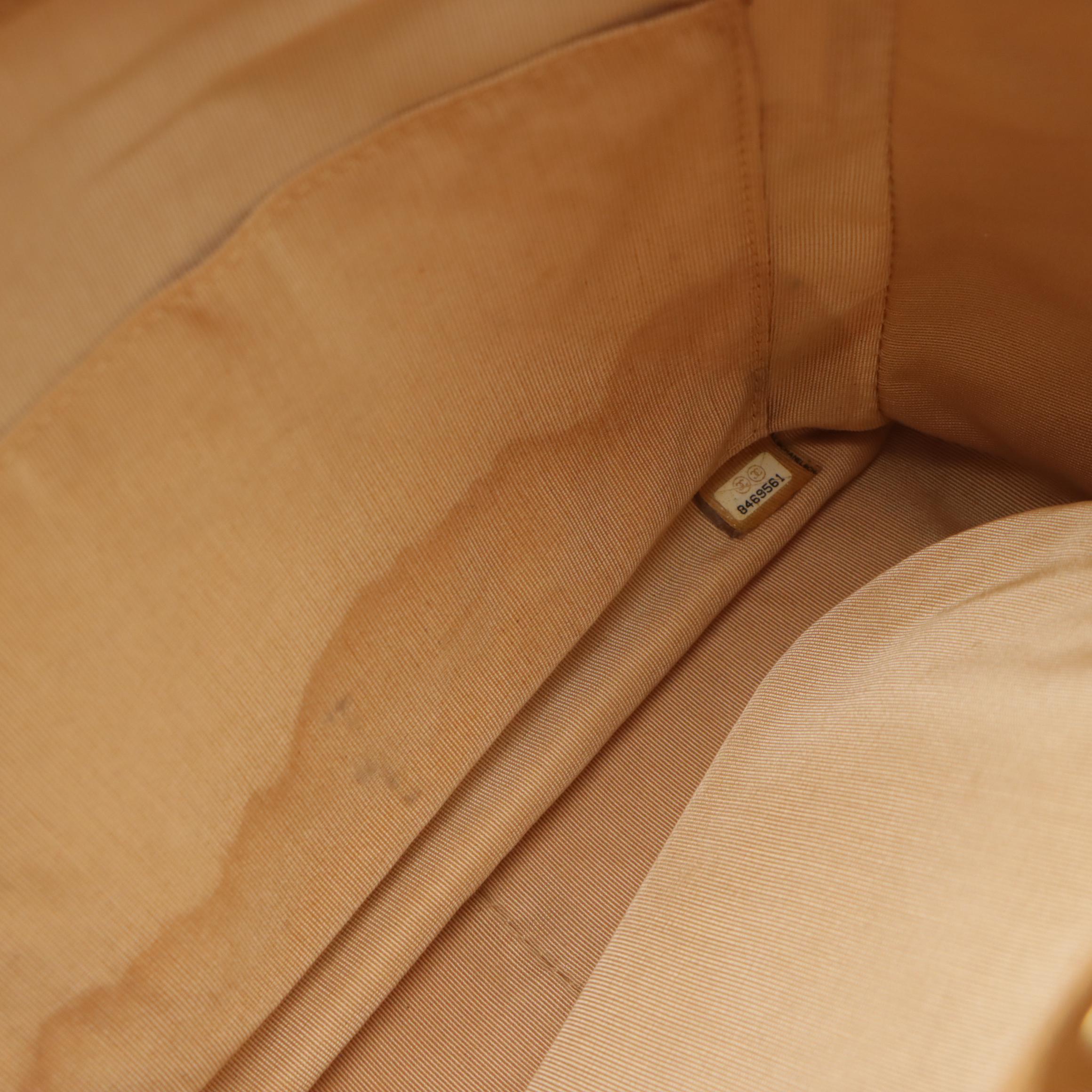 Chanel Grand Shopping Tote in Tan Caviar Leather