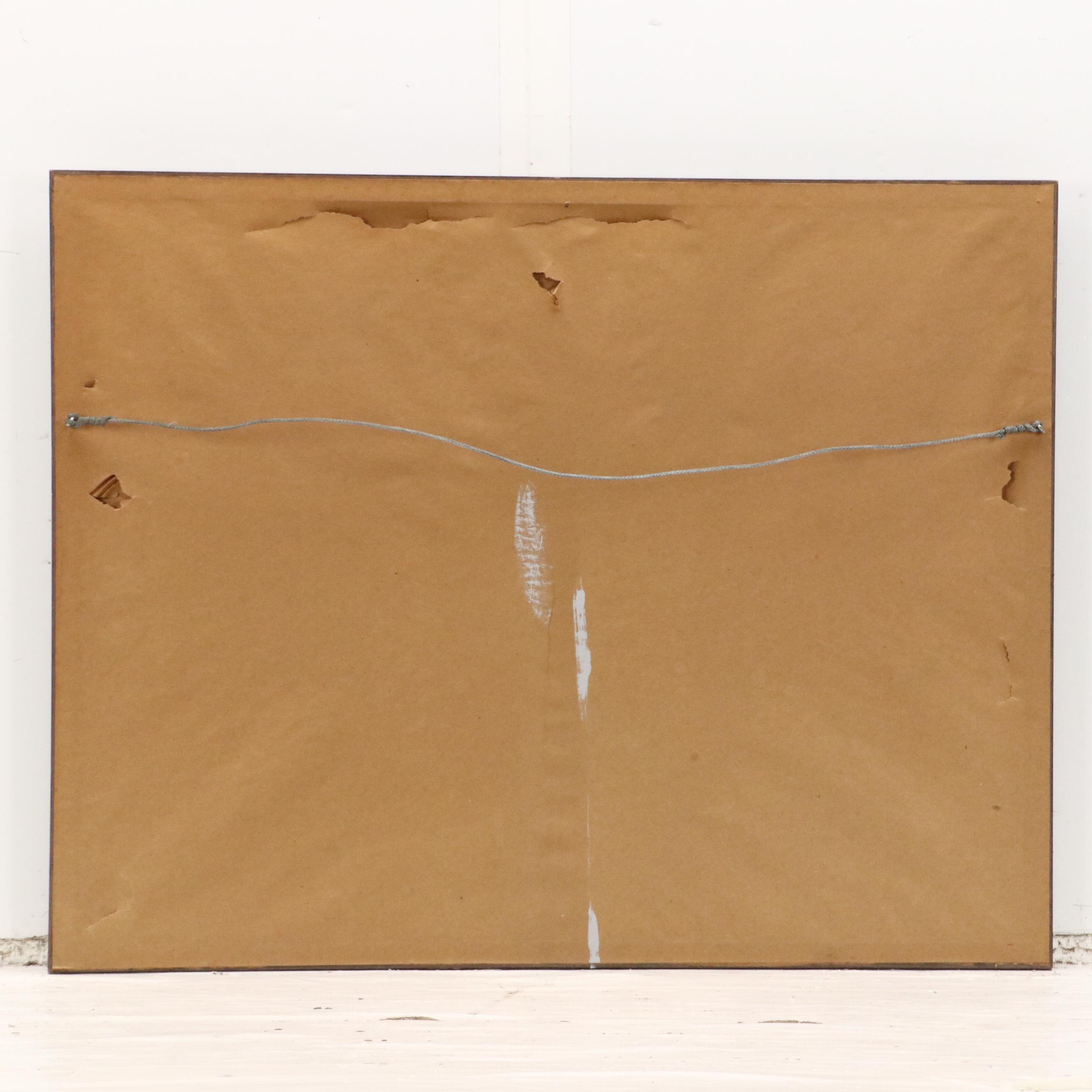 W. D. Gaither Lithograph "Bengal Tiger," 20th Century