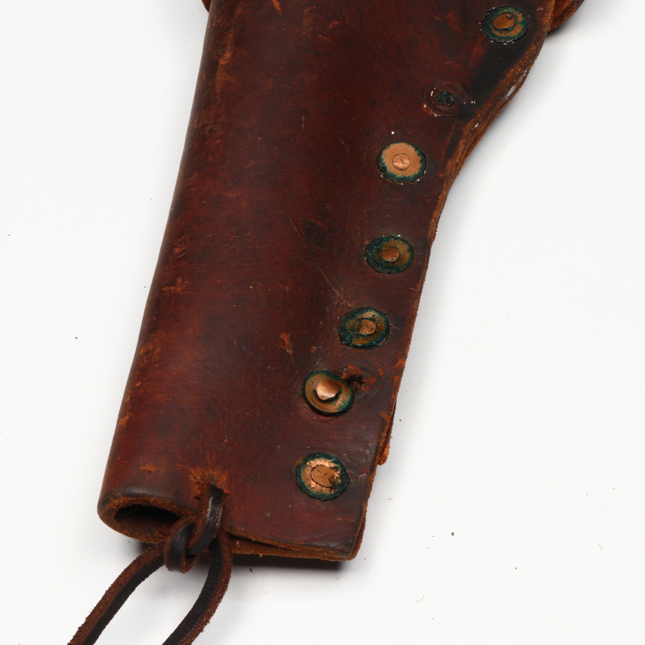Western American Style Leather Holsters and Cartridge Belts