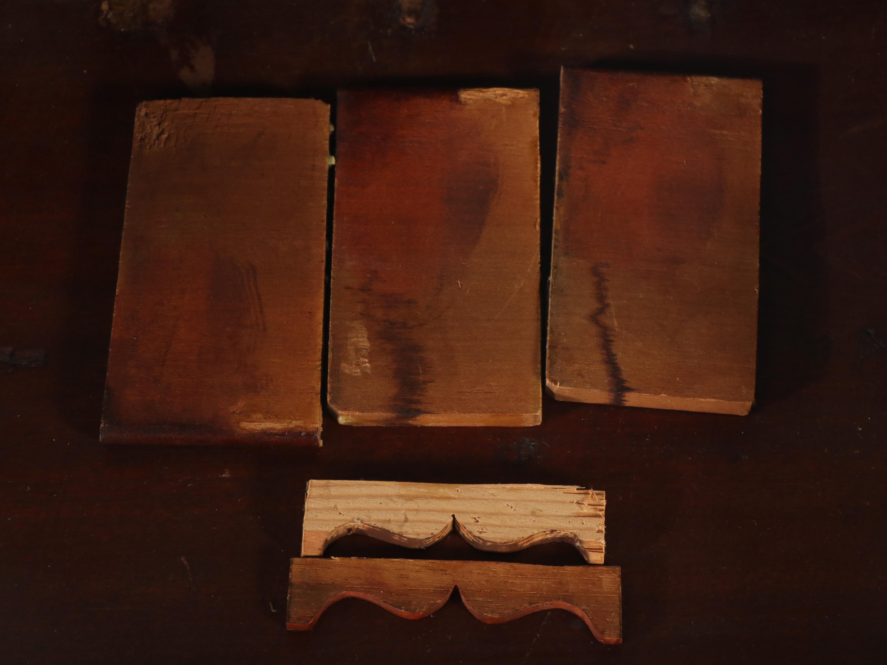 American Classical Mahogany Two-Drawer Flip-Top Work Table