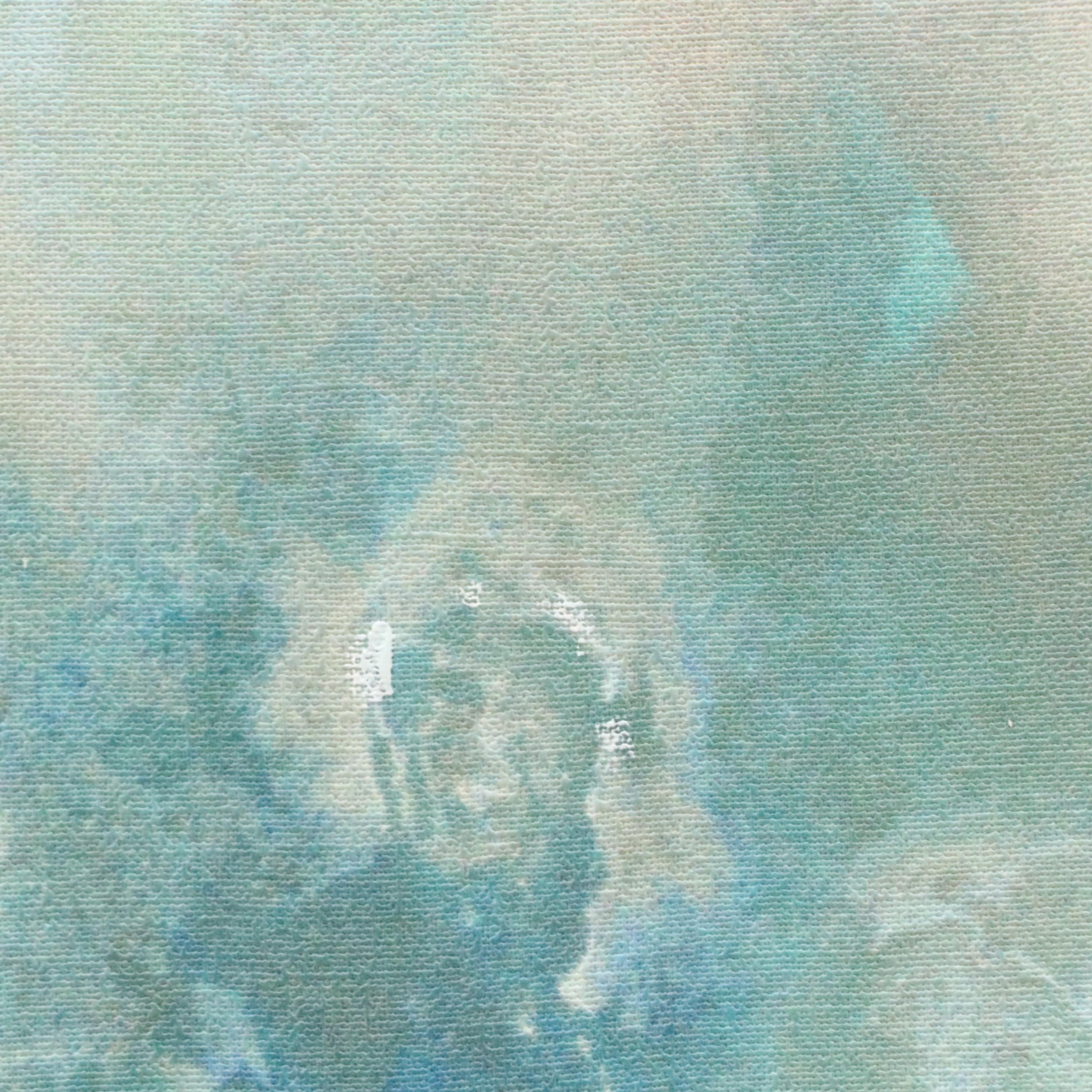 Contemporary Abstract Blue Oil Painting, 21st Century