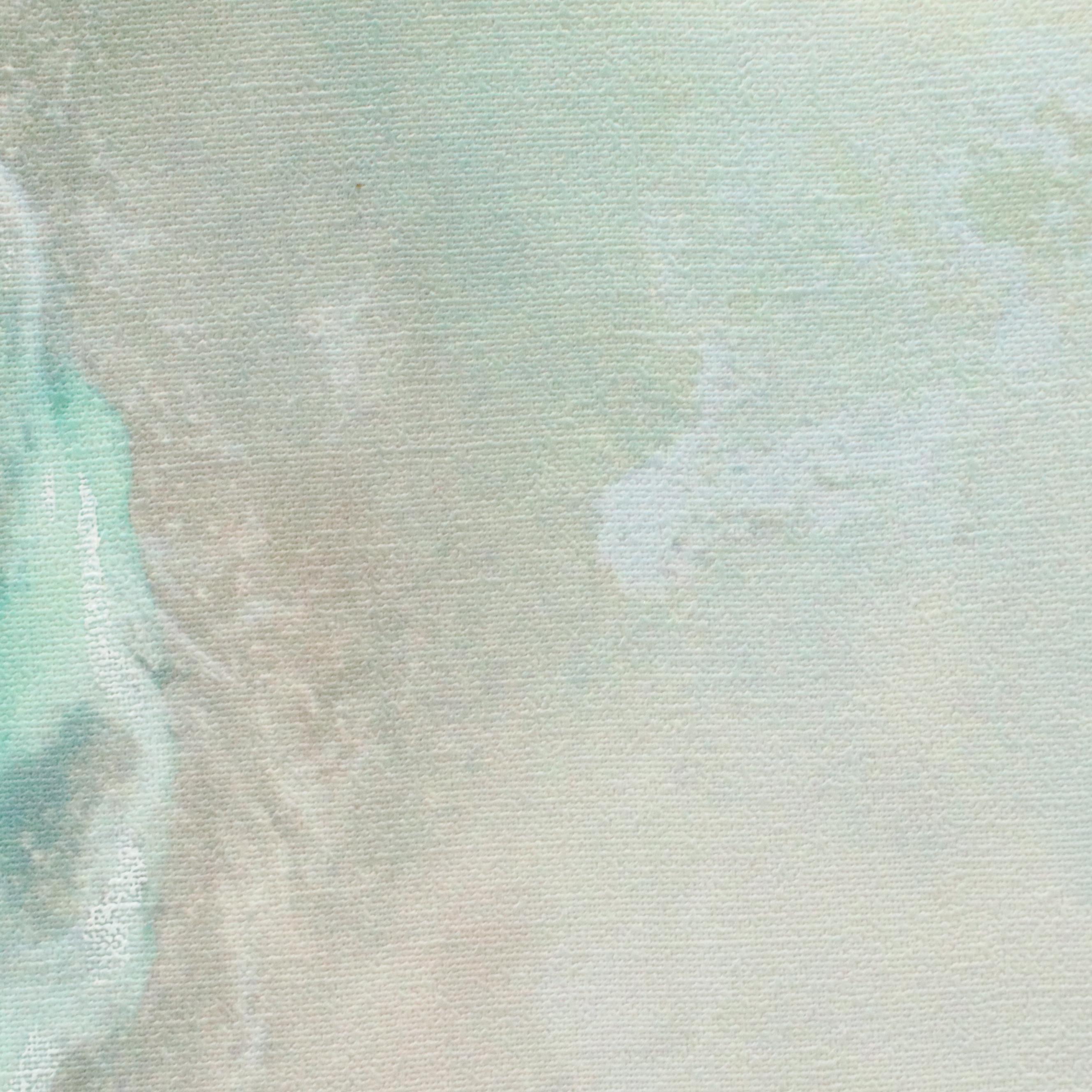 Contemporary Abstract Blue Oil Painting, 21st Century