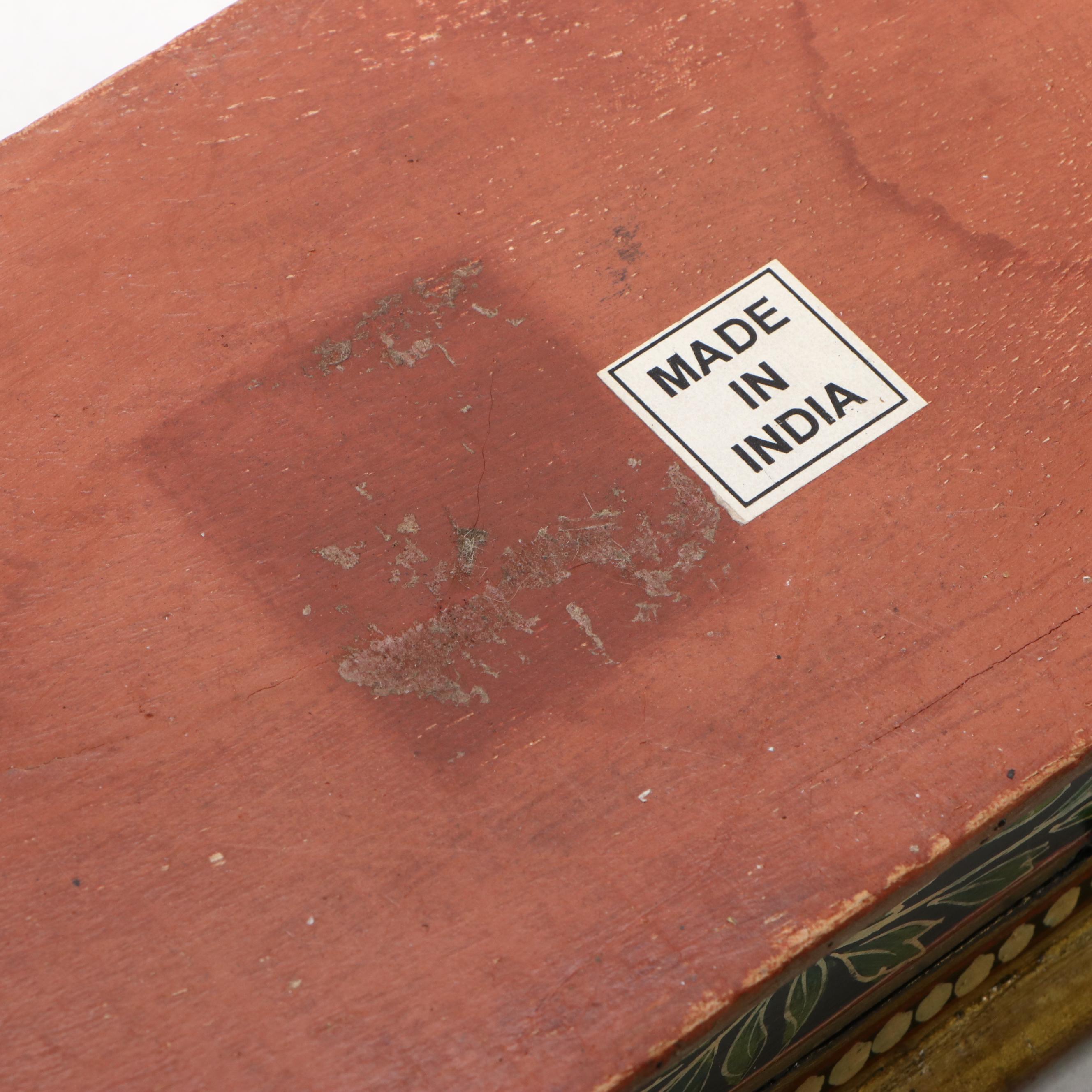 Lacquerware Decorative Boxes Featuring Folklore Images