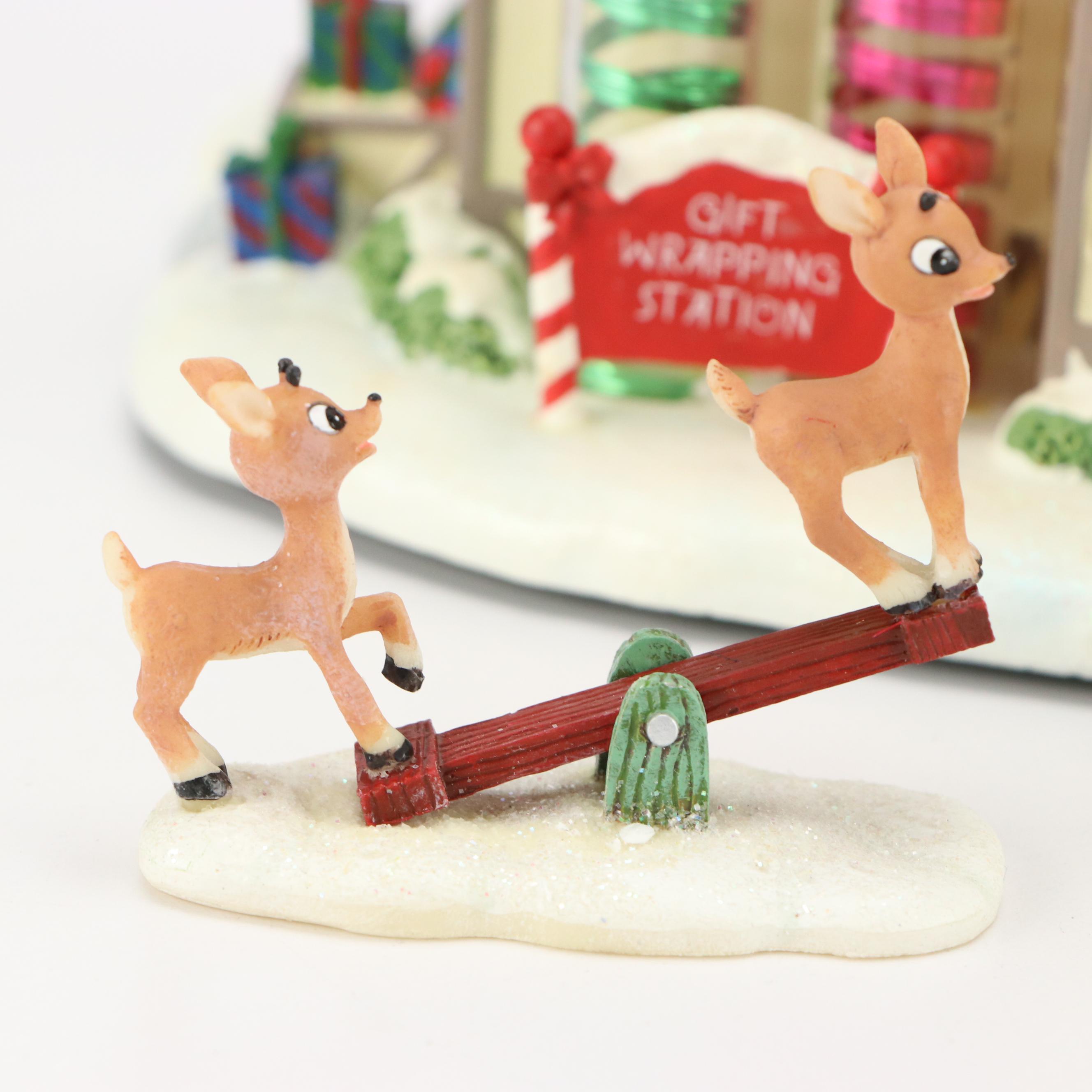 Hawthorne Village "Rudolph's Christmas Town Village" Houses and Accessories