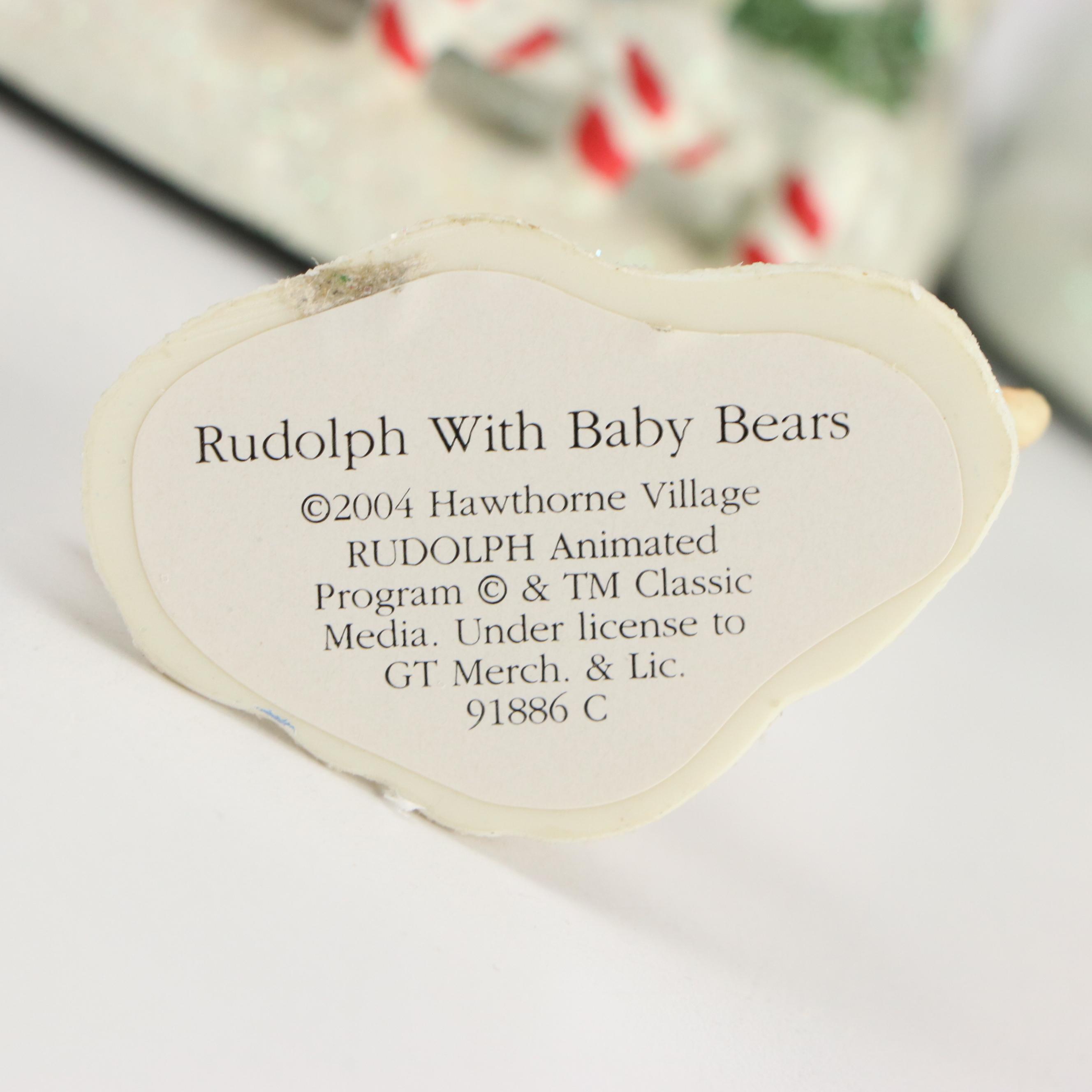 Hawthorne Village "Rudolph's Christmas Town Village" Houses and Accessories