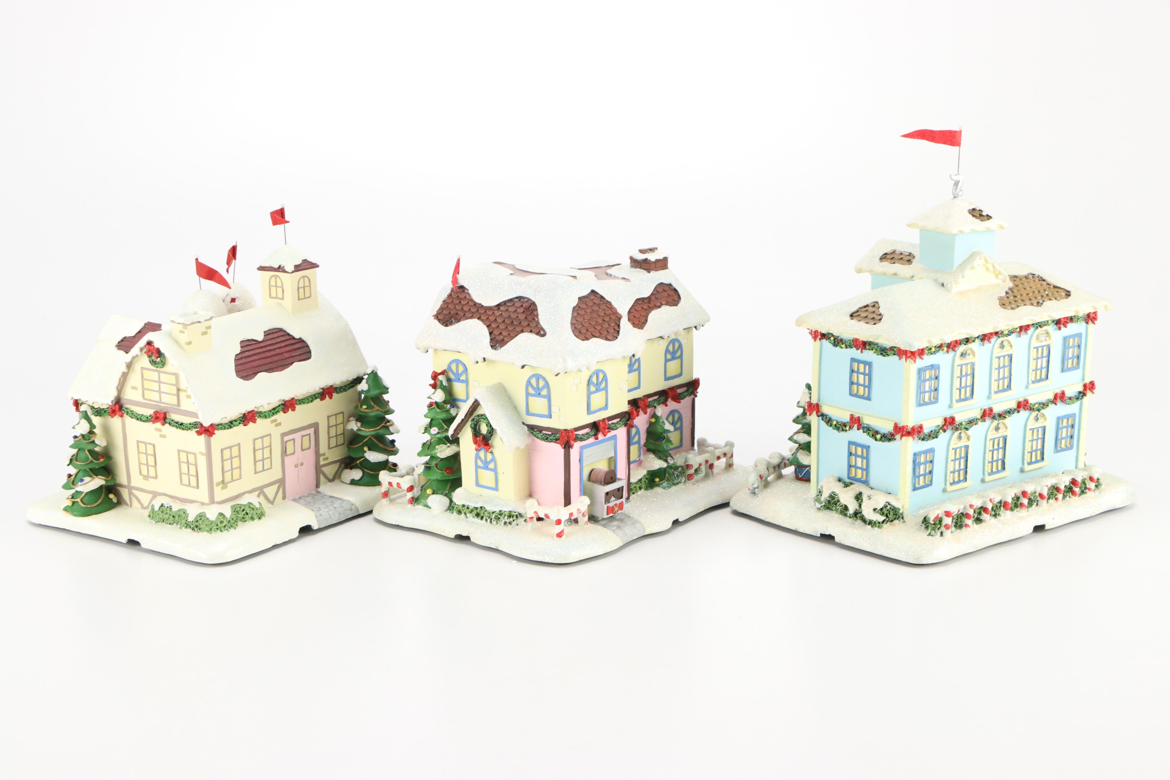 Hawthorne Village "Rudolph's Christmas Town Village" Houses and Accessories