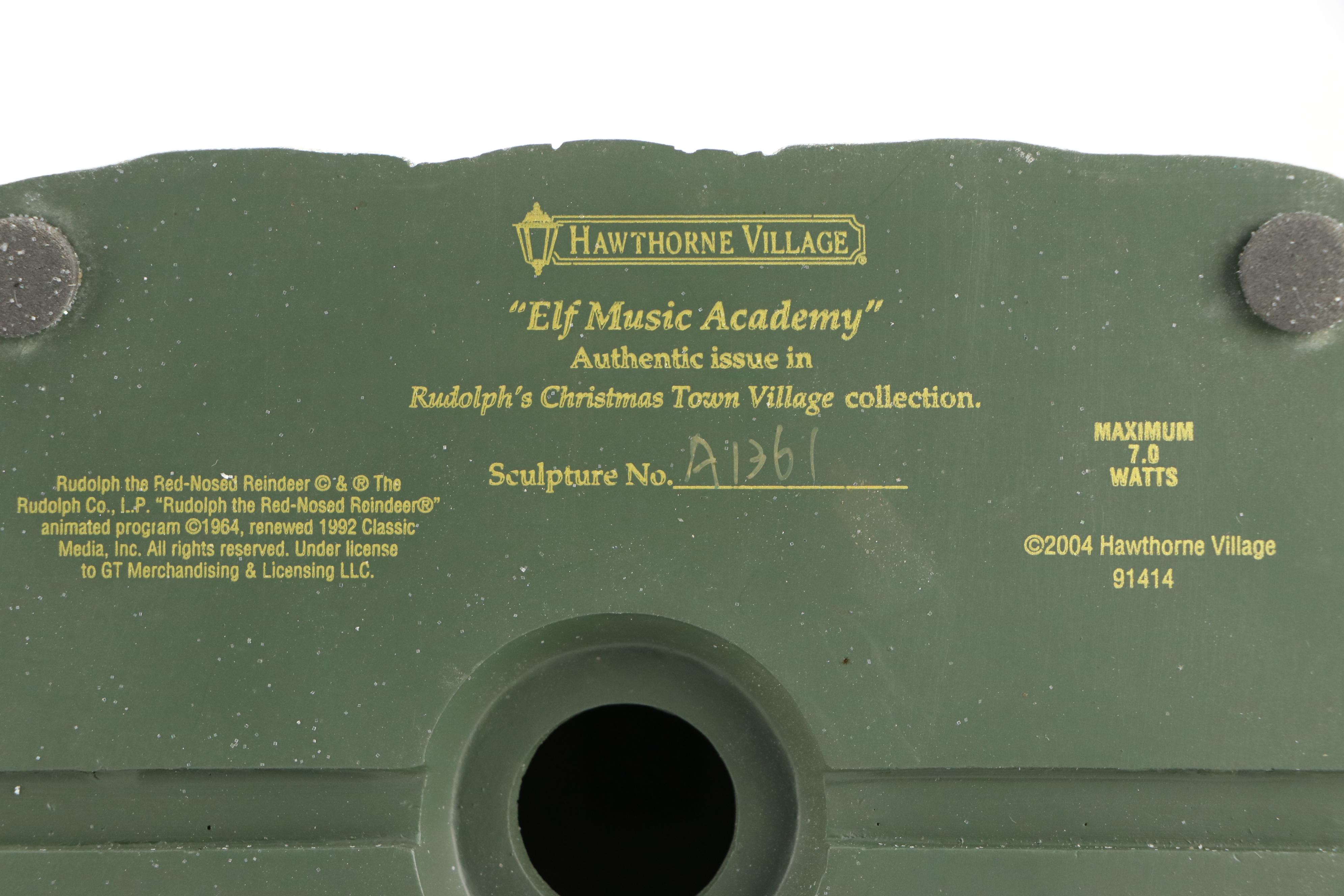 Hawthorne Village "Rudolph's Christmas Town Village" Houses and Accessories