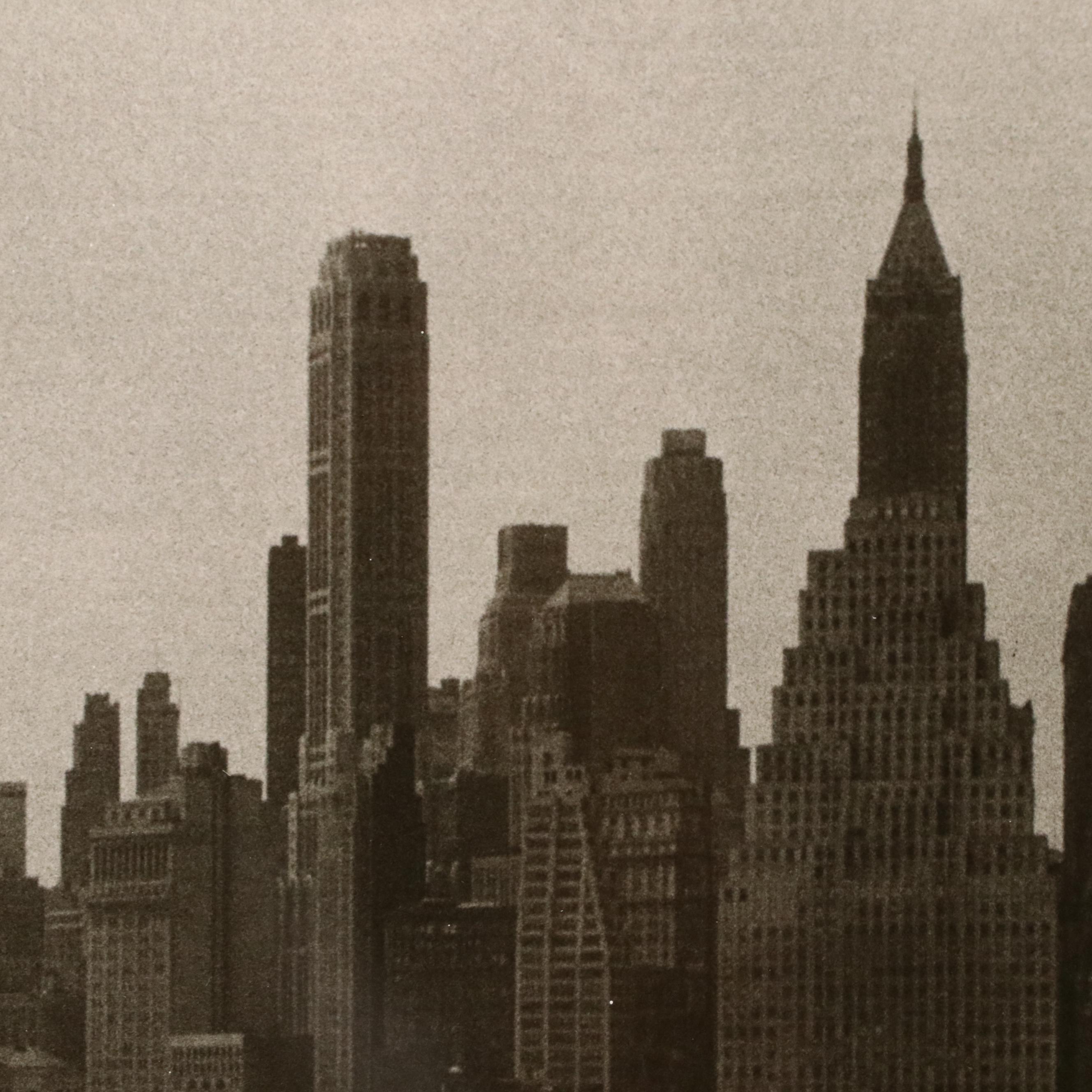 Louis Stettner Silver Gelatin Print "Promenade, Brooklyn, 1954," Late 20th Cent.