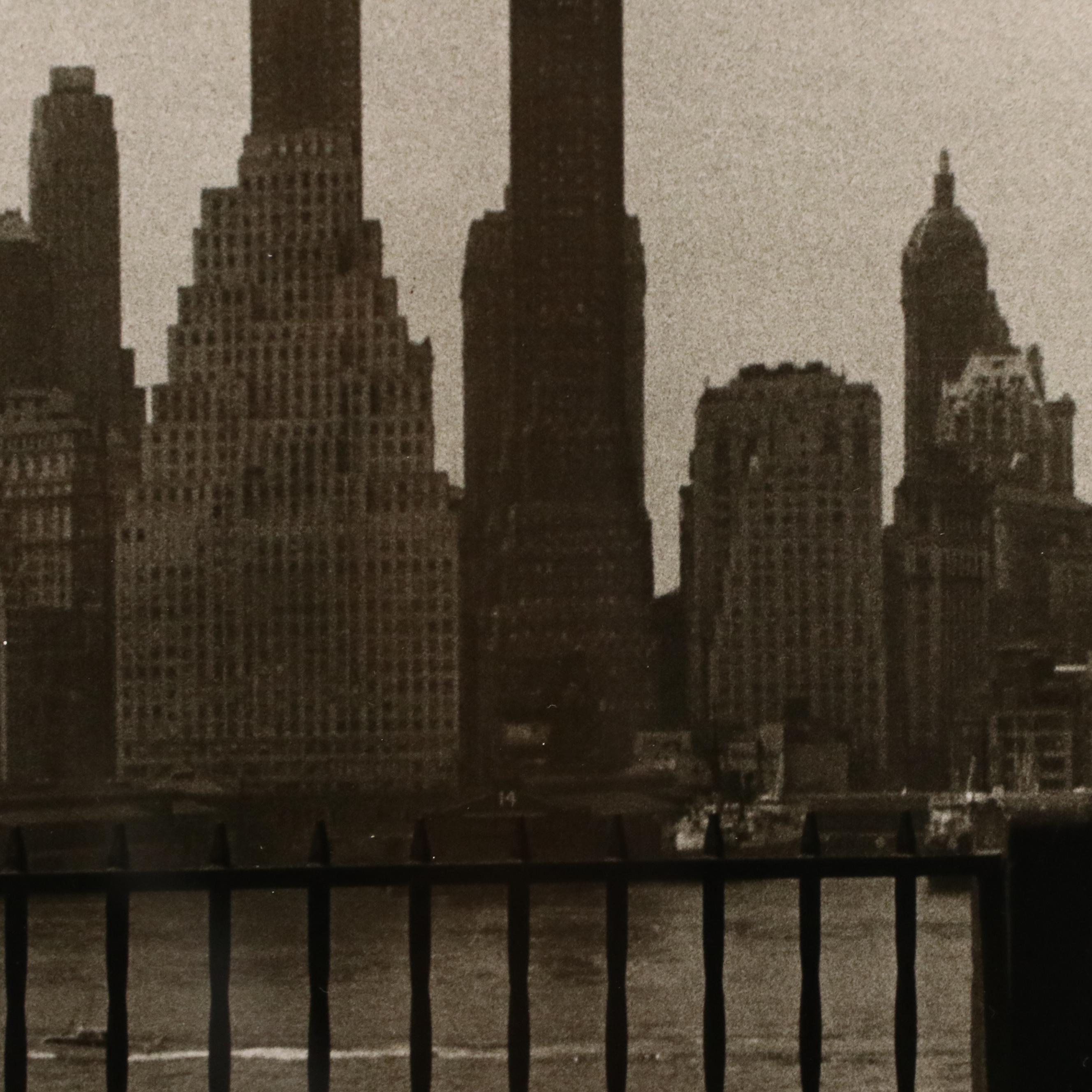 Louis Stettner Silver Gelatin Print "Promenade, Brooklyn, 1954," Late 20th Cent.