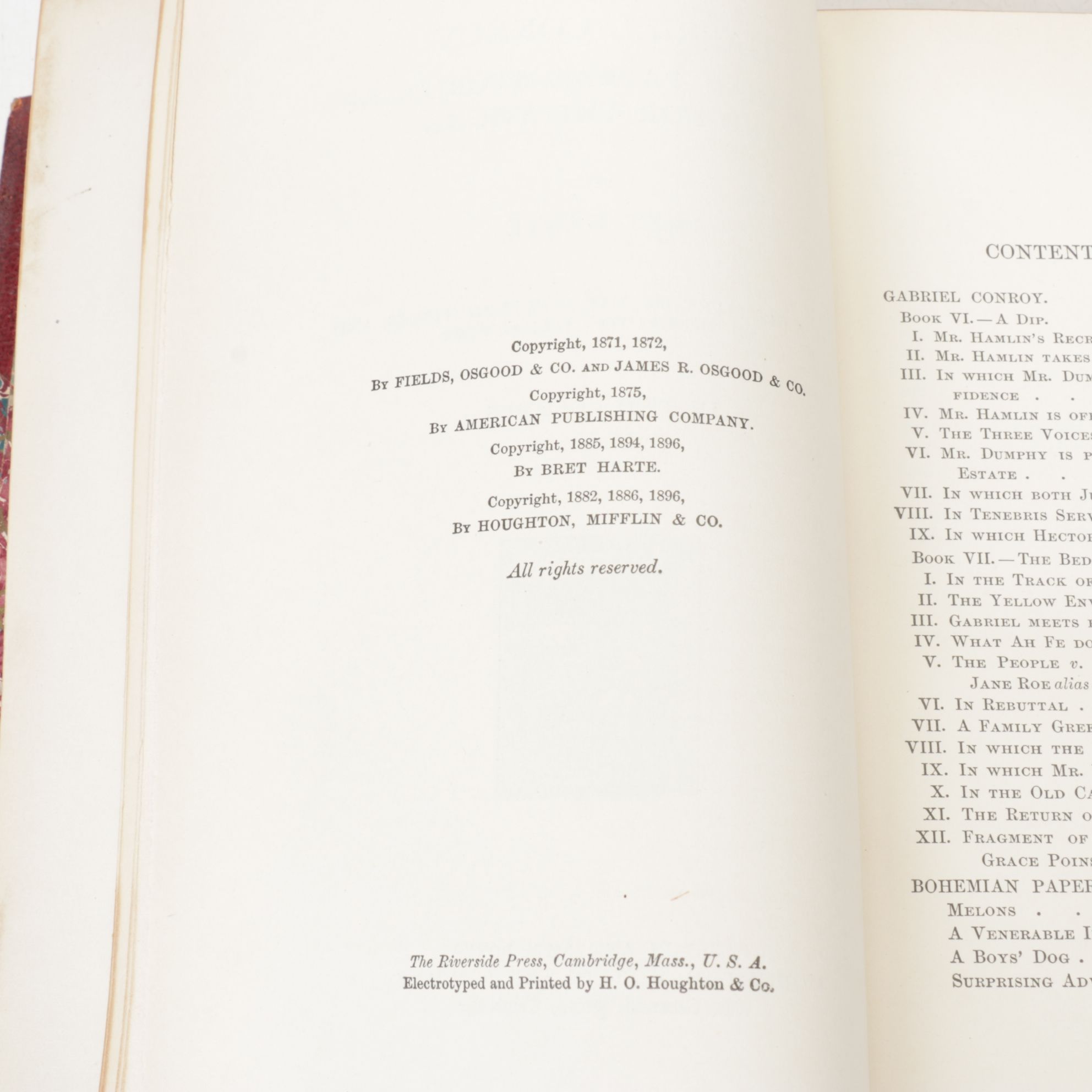 "The Arabian Nights" and Six Other Leather Bound Fiction Books