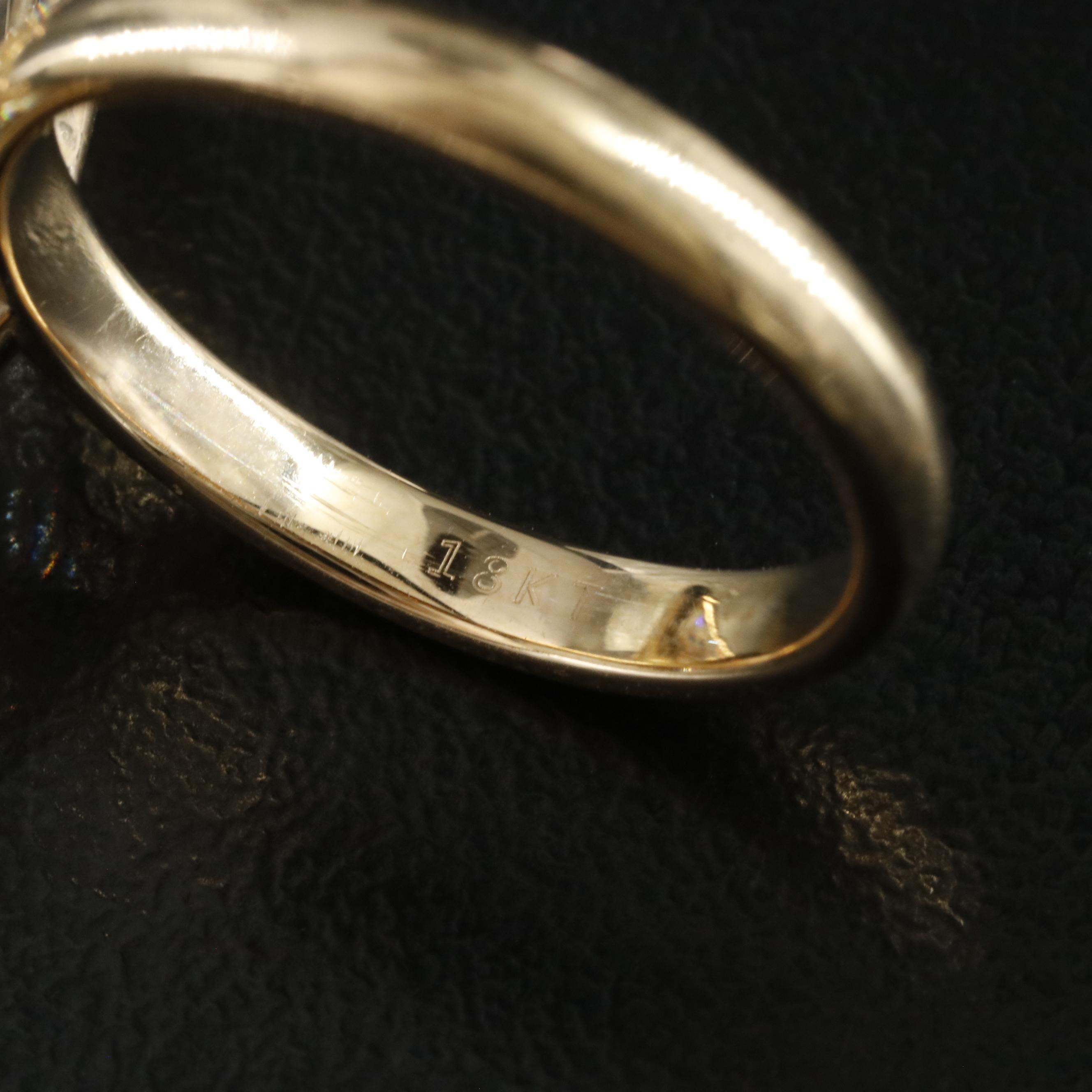 18K 10.02 CTW Lab Grown Diamond Solitaire Ring with IGI Report