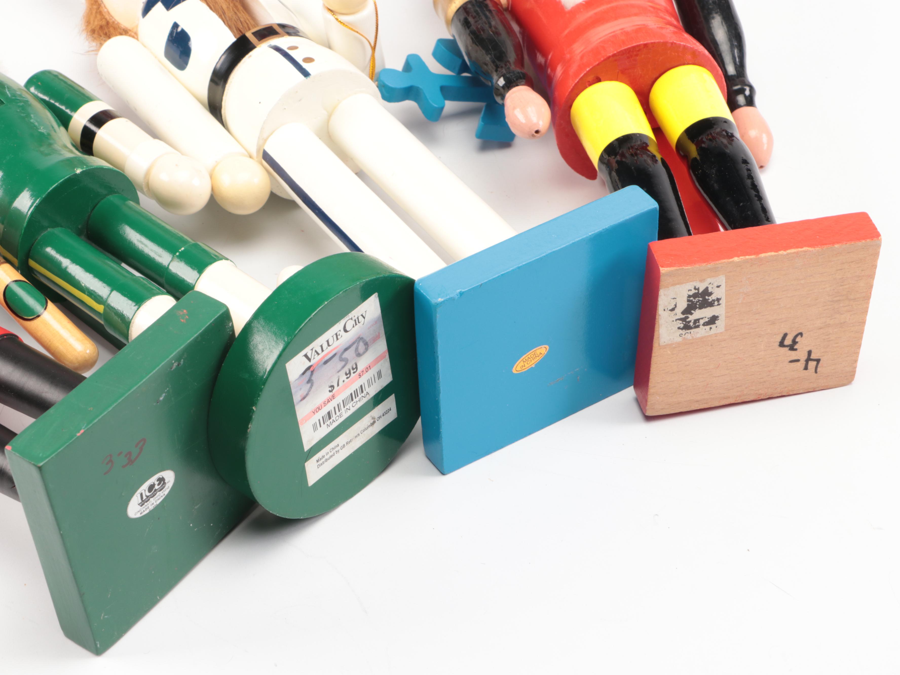 Scarecrow and Other Wooden Nutcracker