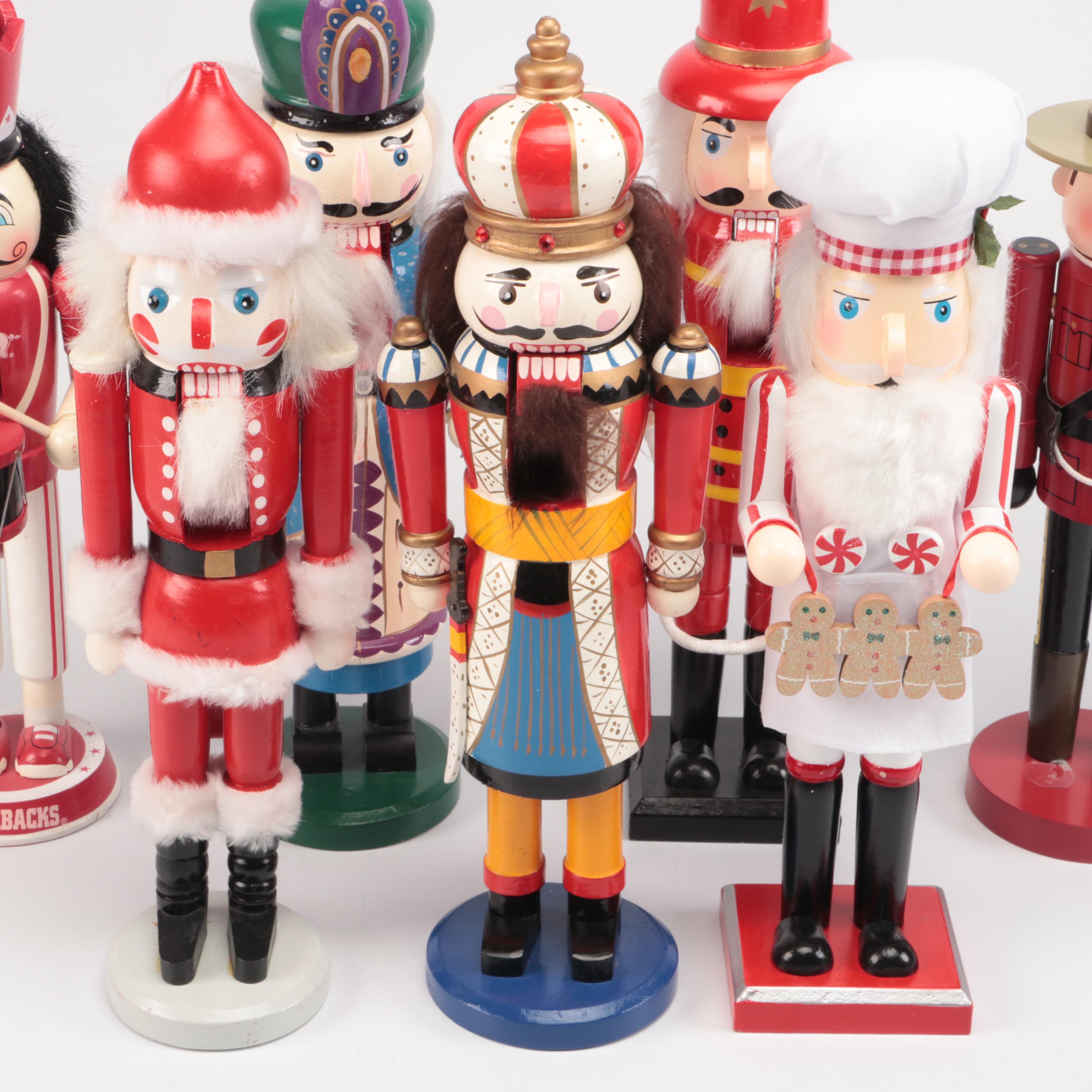 Scarecrow and Other Wooden Nutcracker
