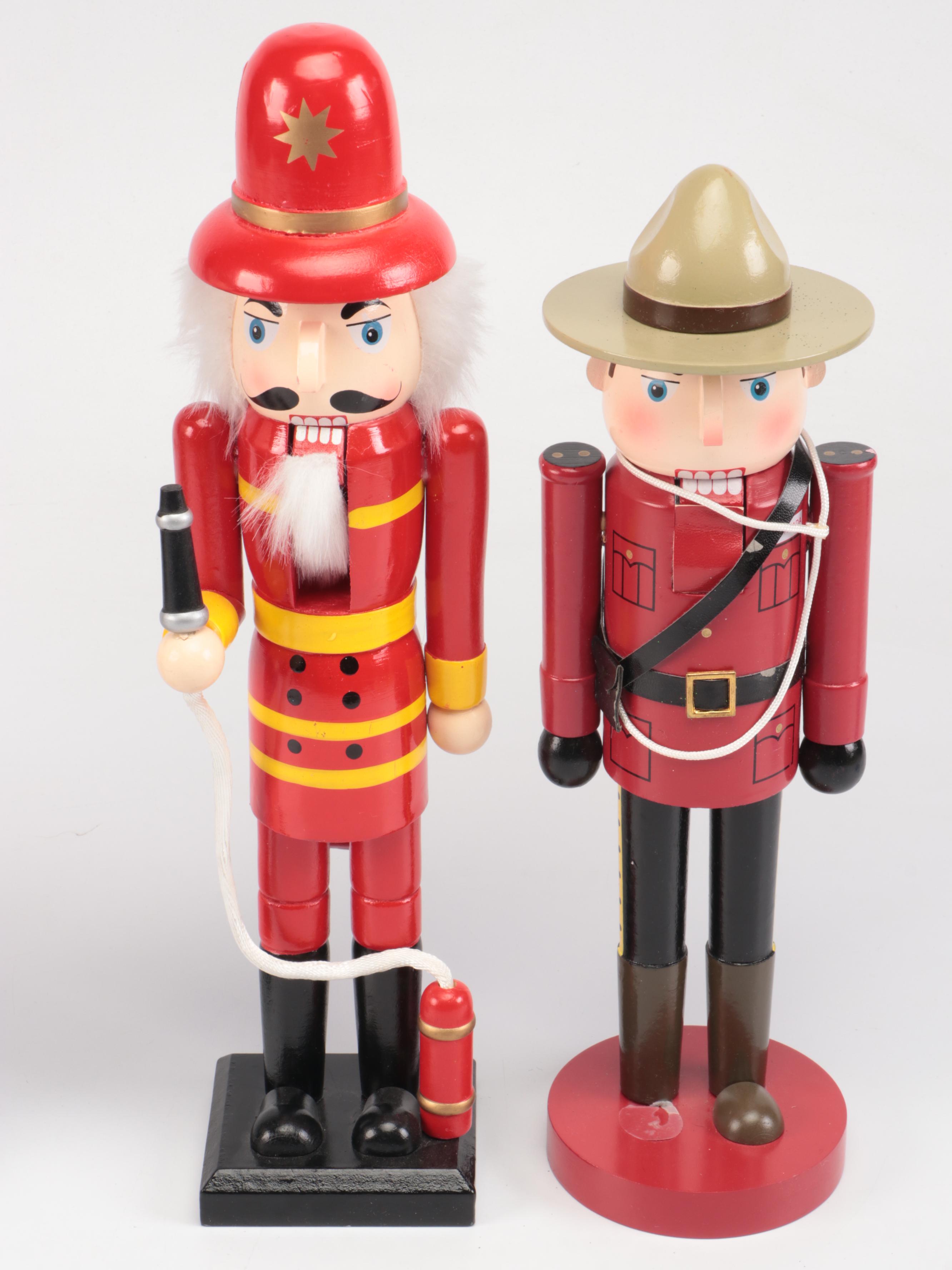 Scarecrow and Other Wooden Nutcracker