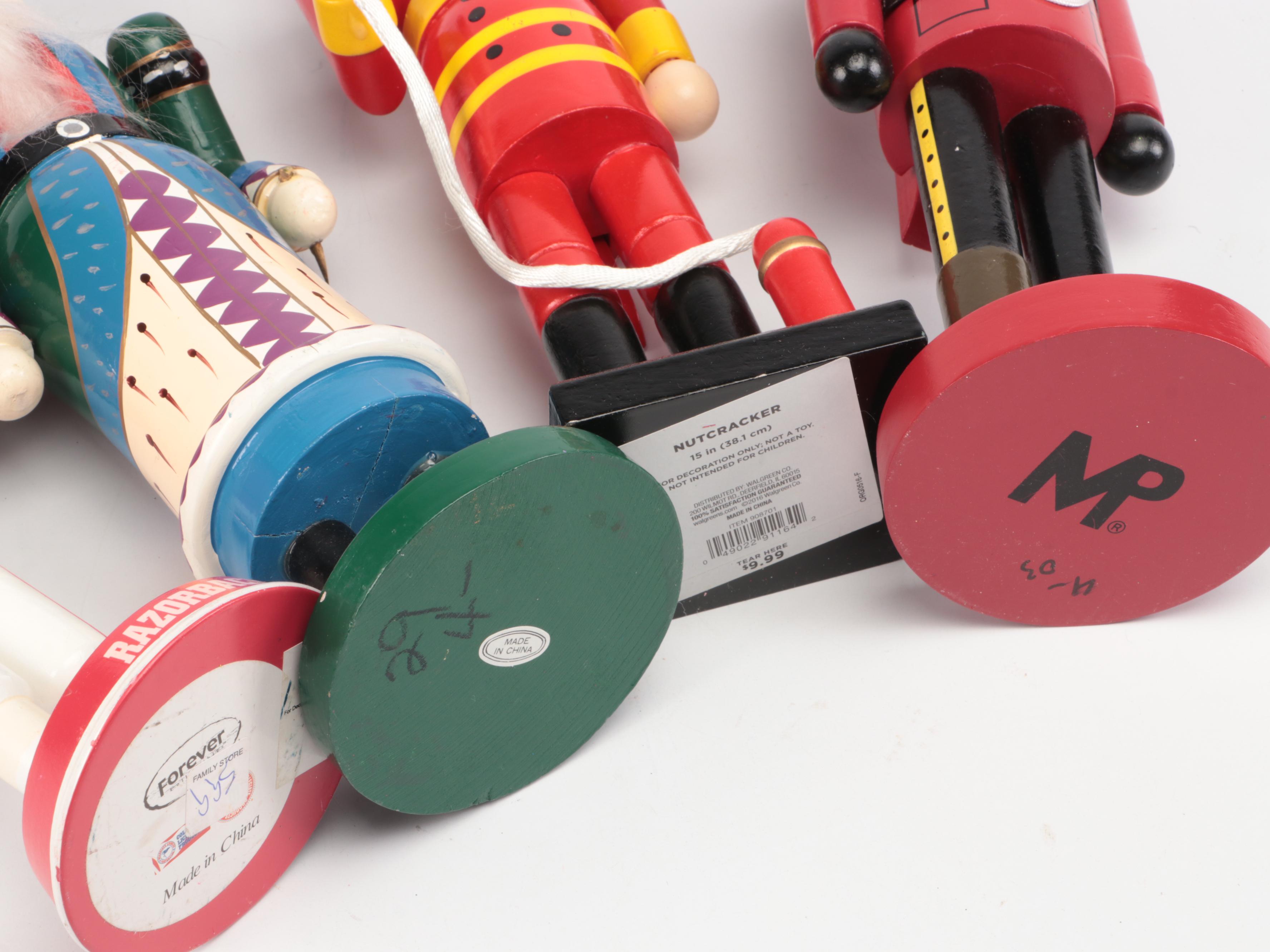 Scarecrow and Other Wooden Nutcracker