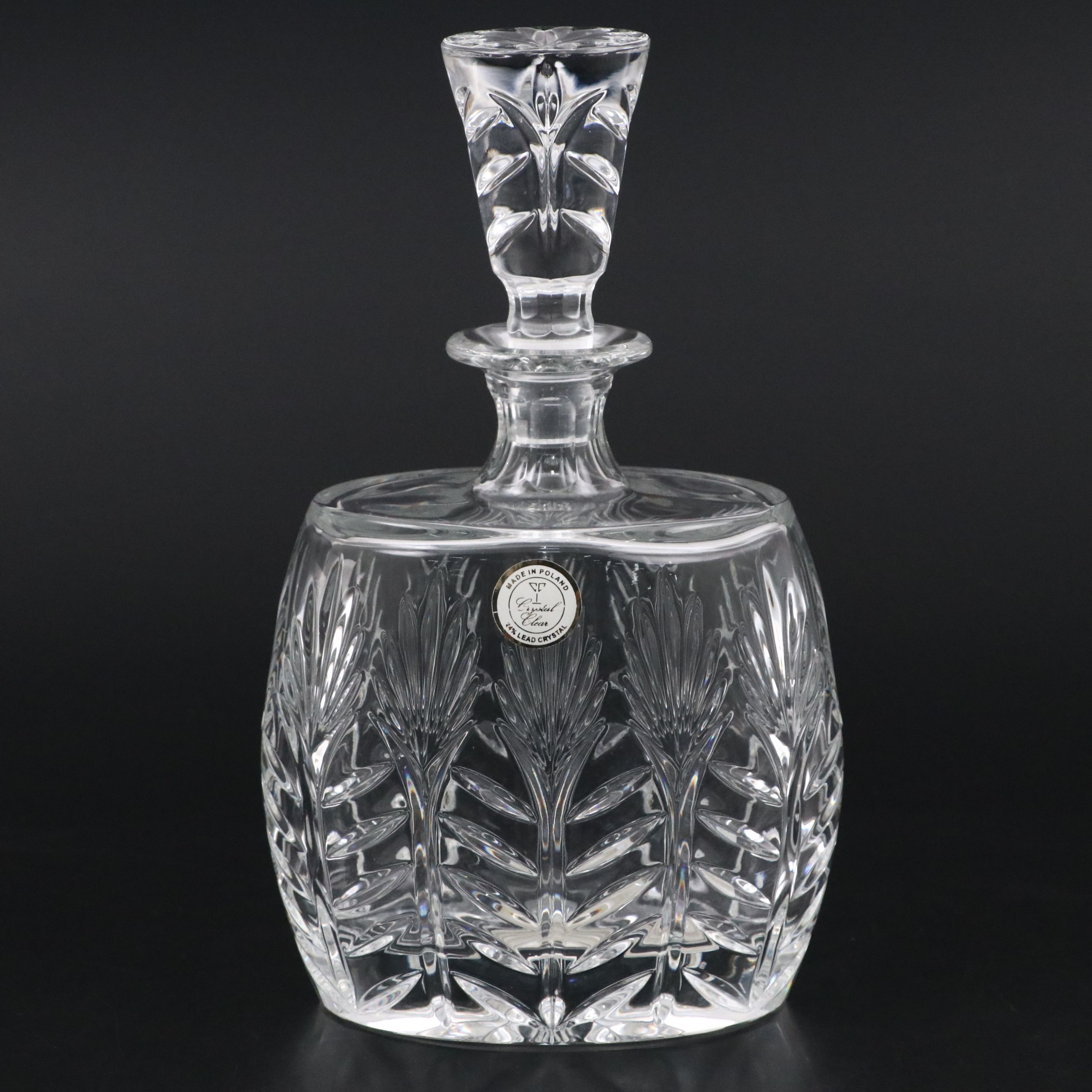 Crystal Decanter and Old Fashioned Glasses